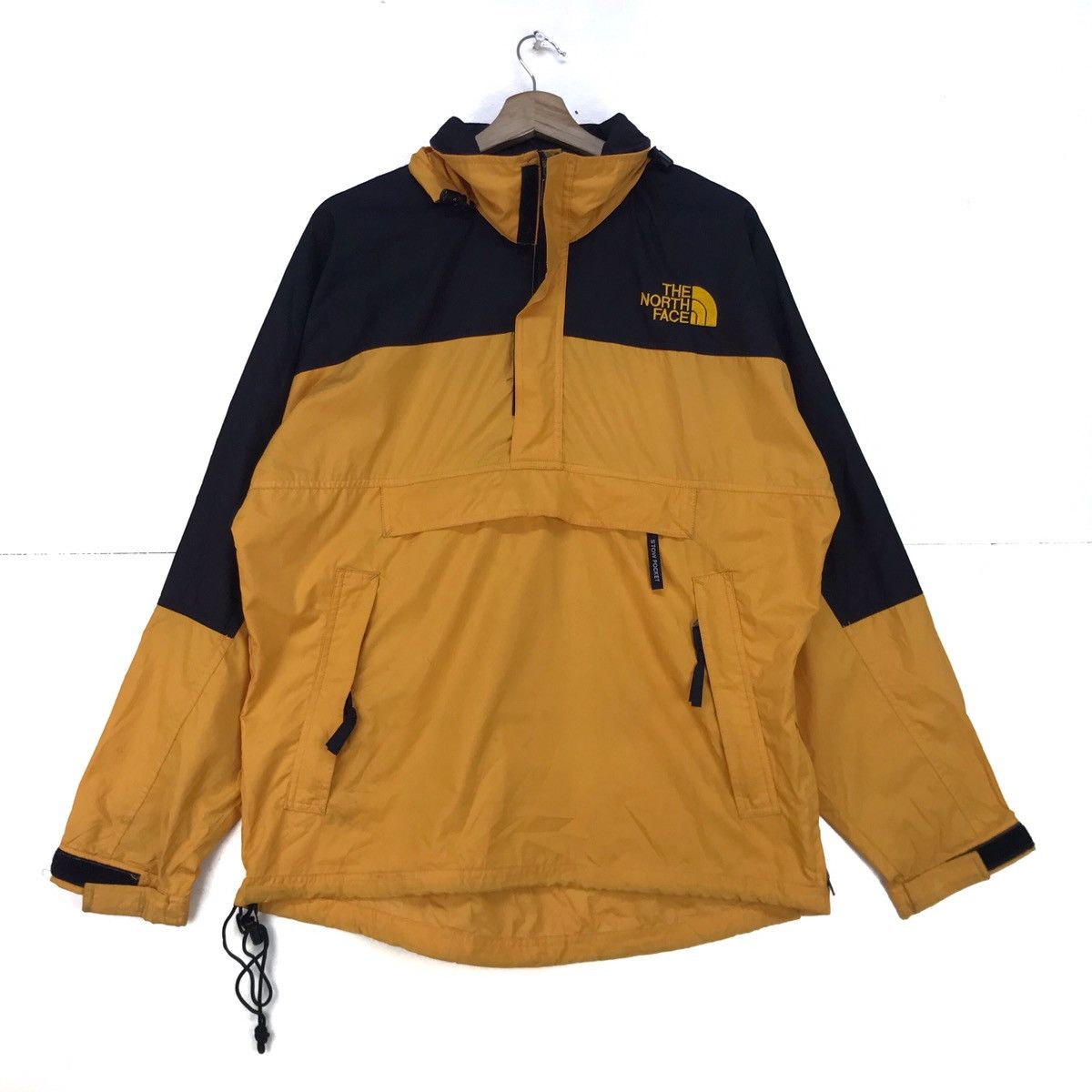 The North Face The North Face Yellow Black Half Zipper Stow Pocket Jacket Size US S / EU 44-46 / 1 - 2 Thumbnail