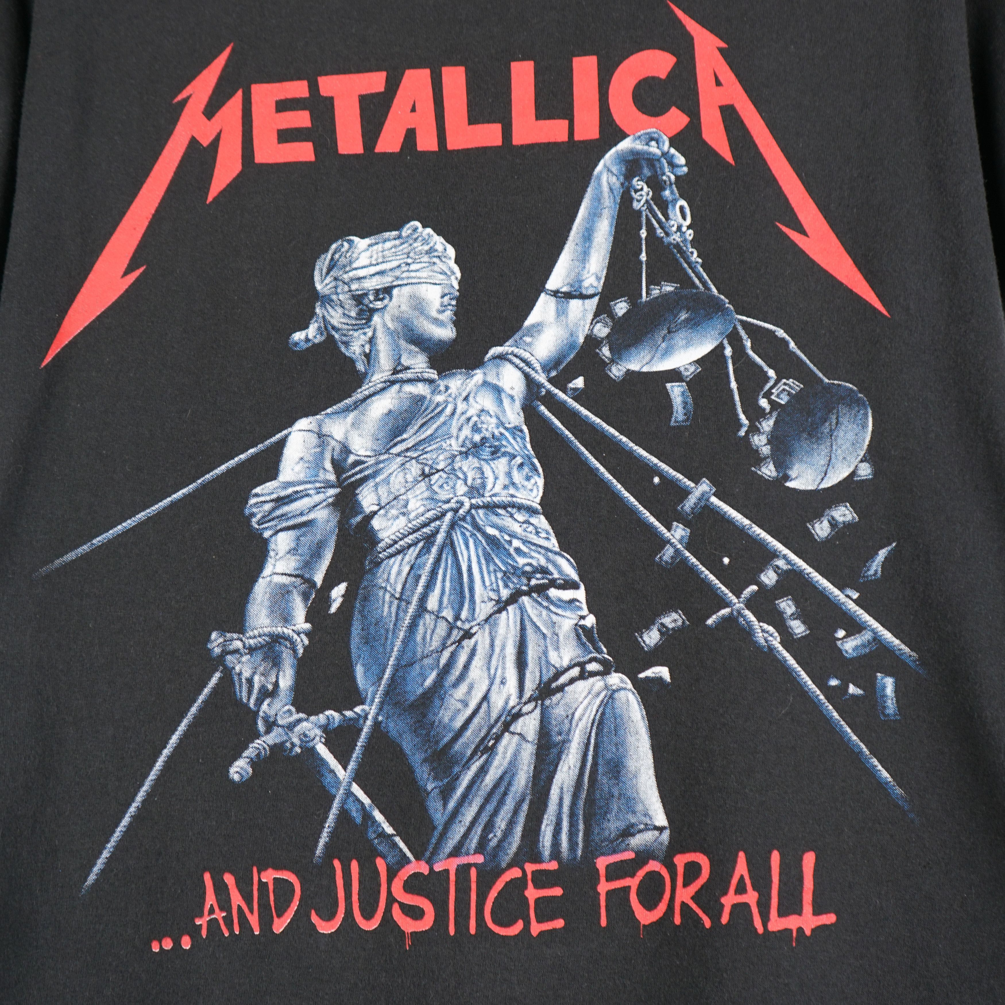 Band Tees × Vintage y2k Metallica t-shirt early 2000s and Justice for all Size US L / EU 52-54 / 3 - 2 Thumbnail