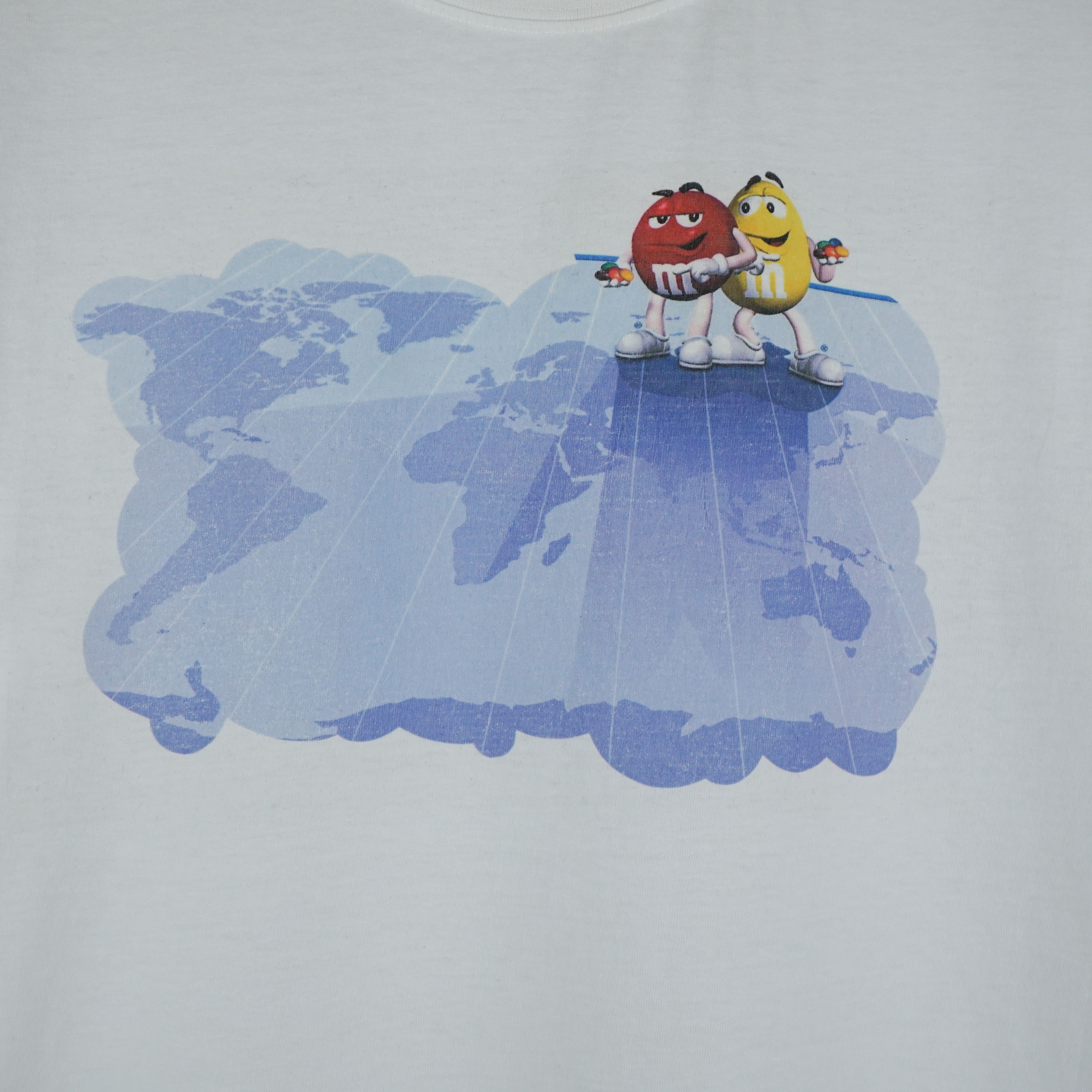 Vintage Vintage M&Ms t shirt 1990s Size US L / EU 52-54 / 3 - 2 Thumbnail