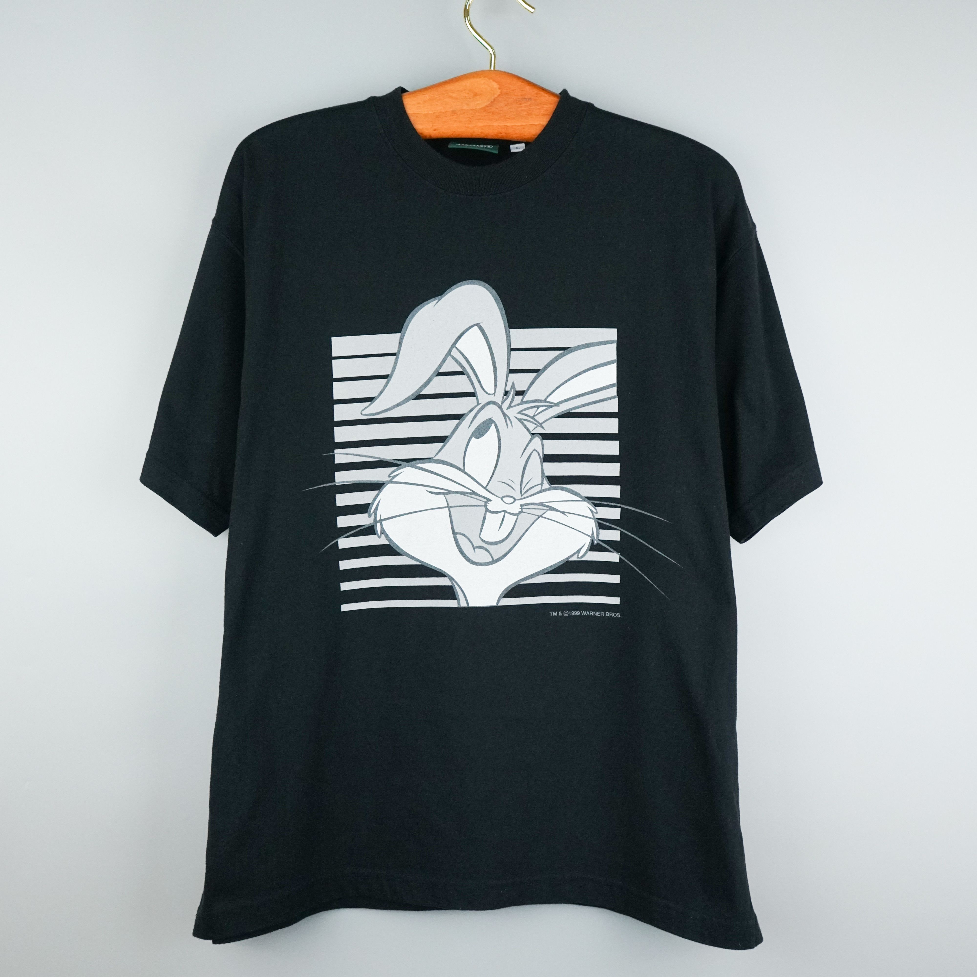 Cartoon Network × Vintage × Warner Bros Vintage Bugs Bunny t shirt 1990s like TAZ Size US XL / EU 56 / 4 - 1 Thumbnail