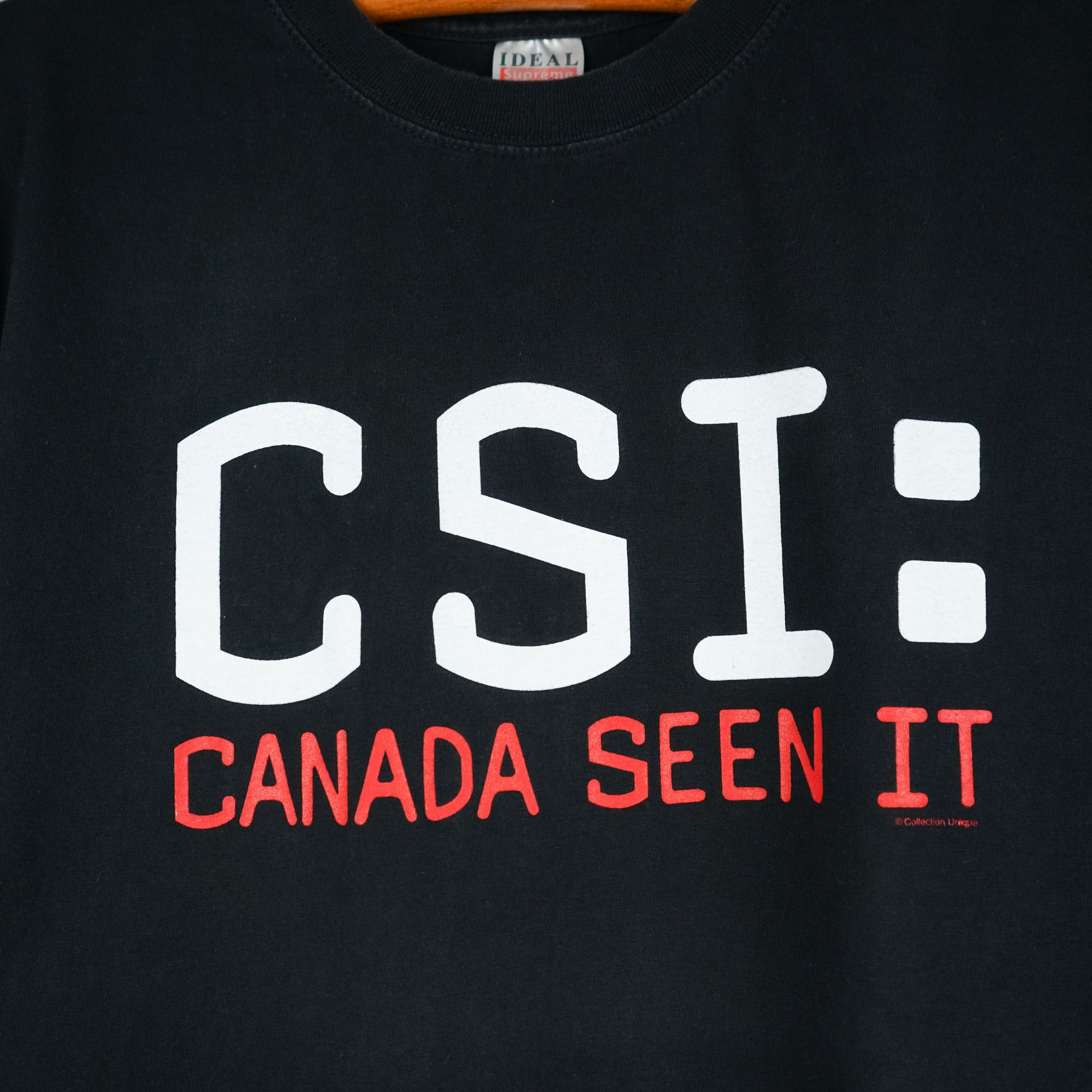 Vintage 2001 Crime Scene Investigation t shirt Size US L / EU 52-54 / 3 - 2 Thumbnail