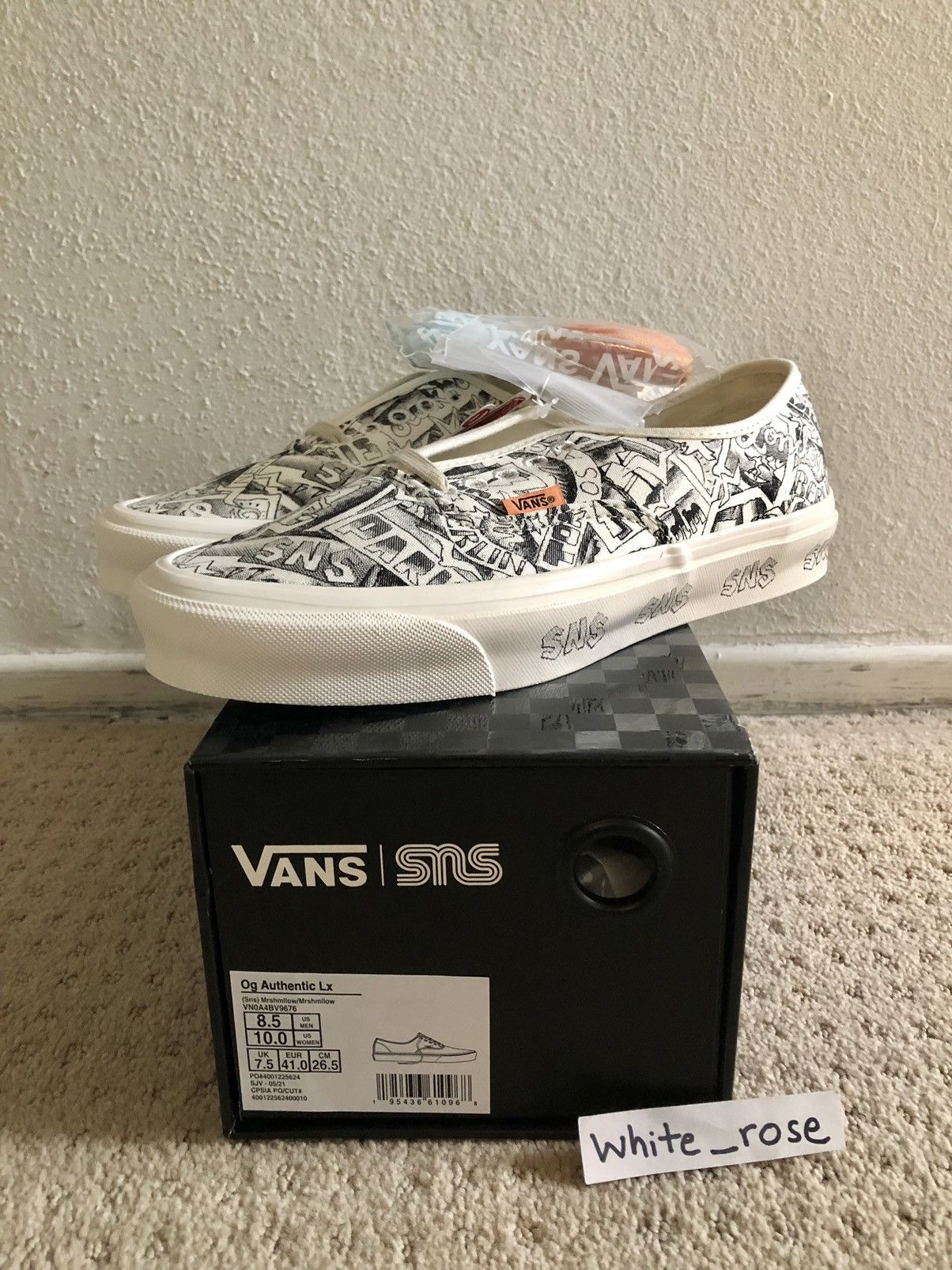 Sneakersnstuff SneakersnStuff x Vans OG Authentic LX ‘Venice’ Size US 8.5 / EU 41-42 - 1 Thumbnail