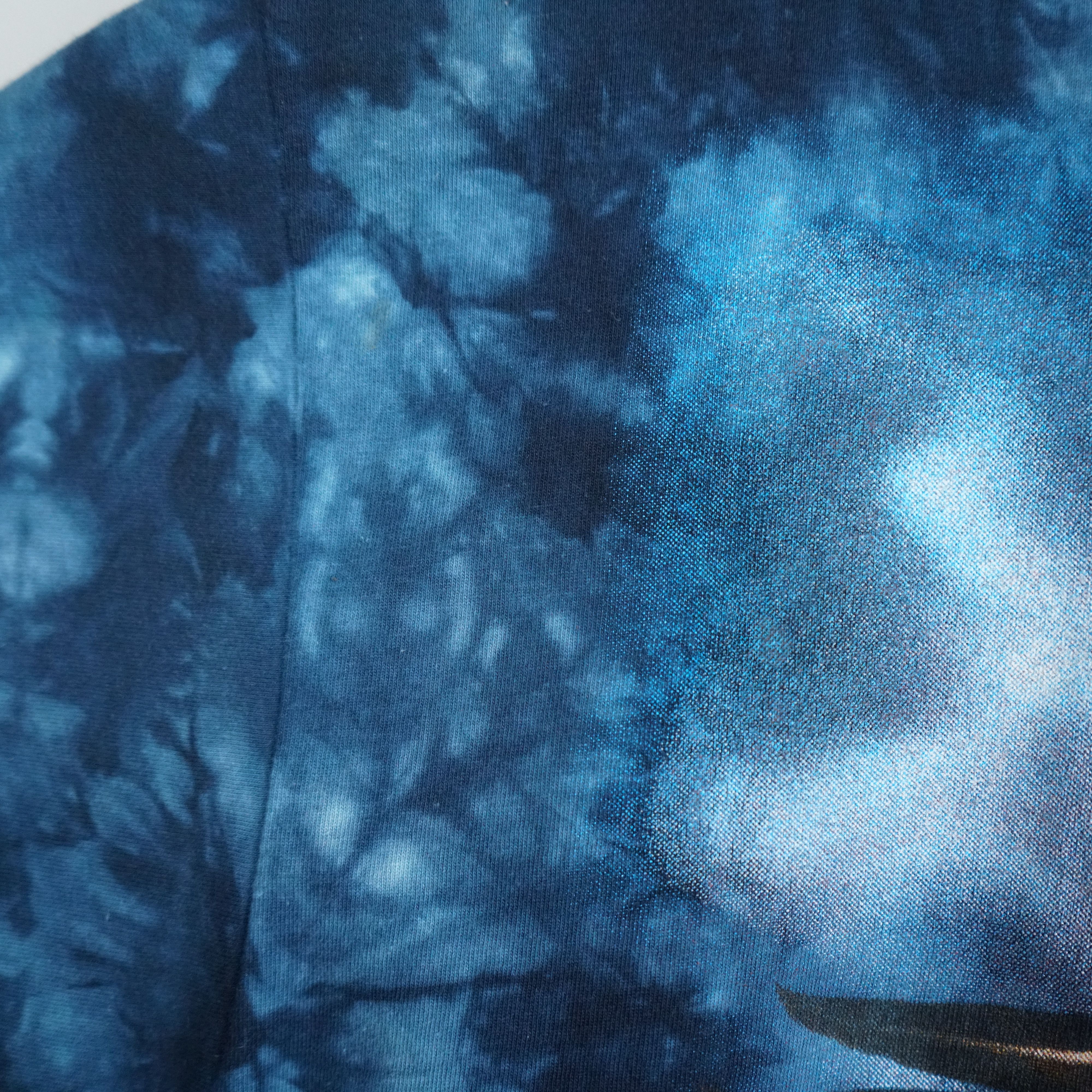 Vintage Vintage Eagle All Over Print t shirt 1990s Tie Dye Size US XL / EU 56 / 4 - 5 Thumbnail