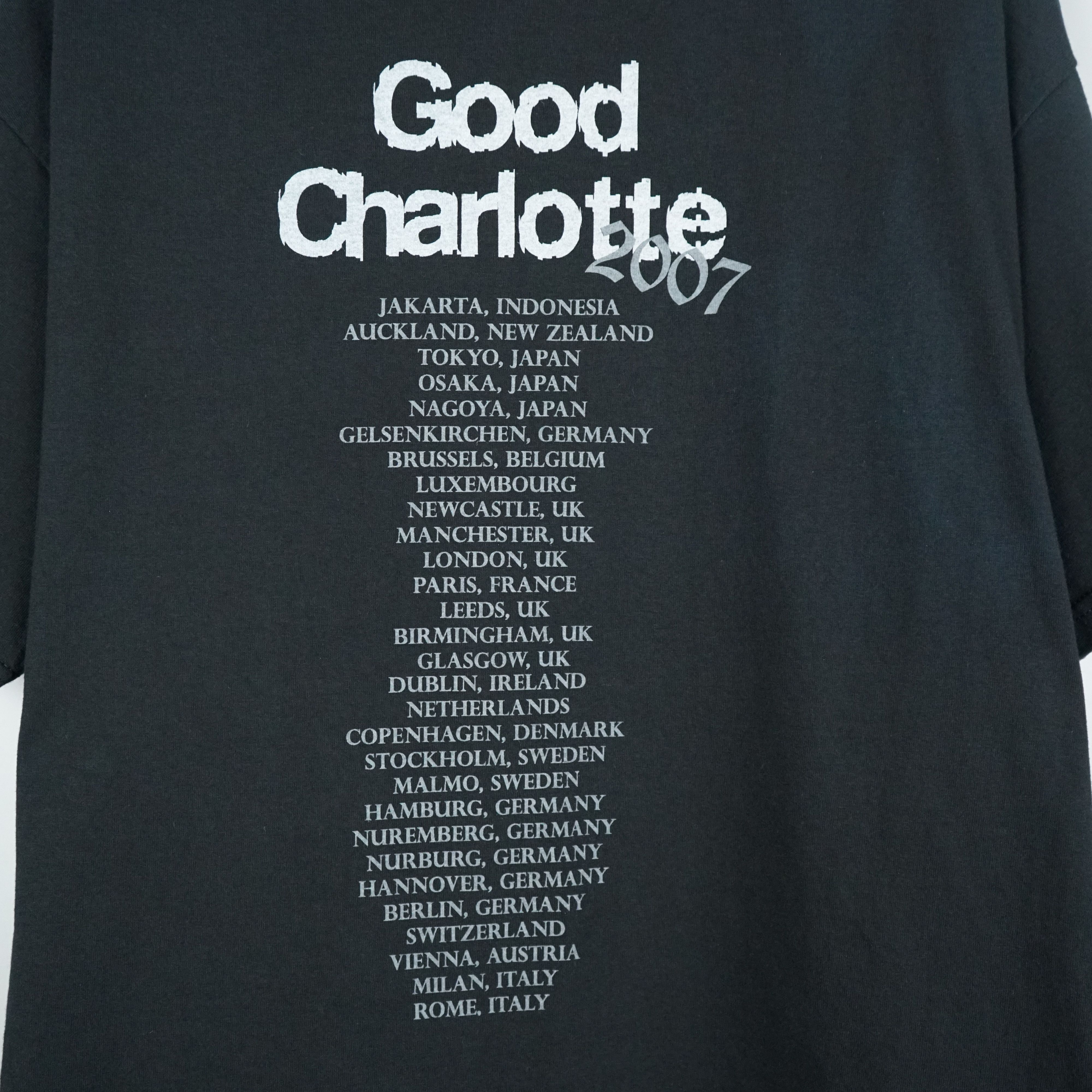 Band Tees × Vintage Good Charlotte t shirt 2007 tour Size US XL / EU 56 / 4 - 7 Thumbnail