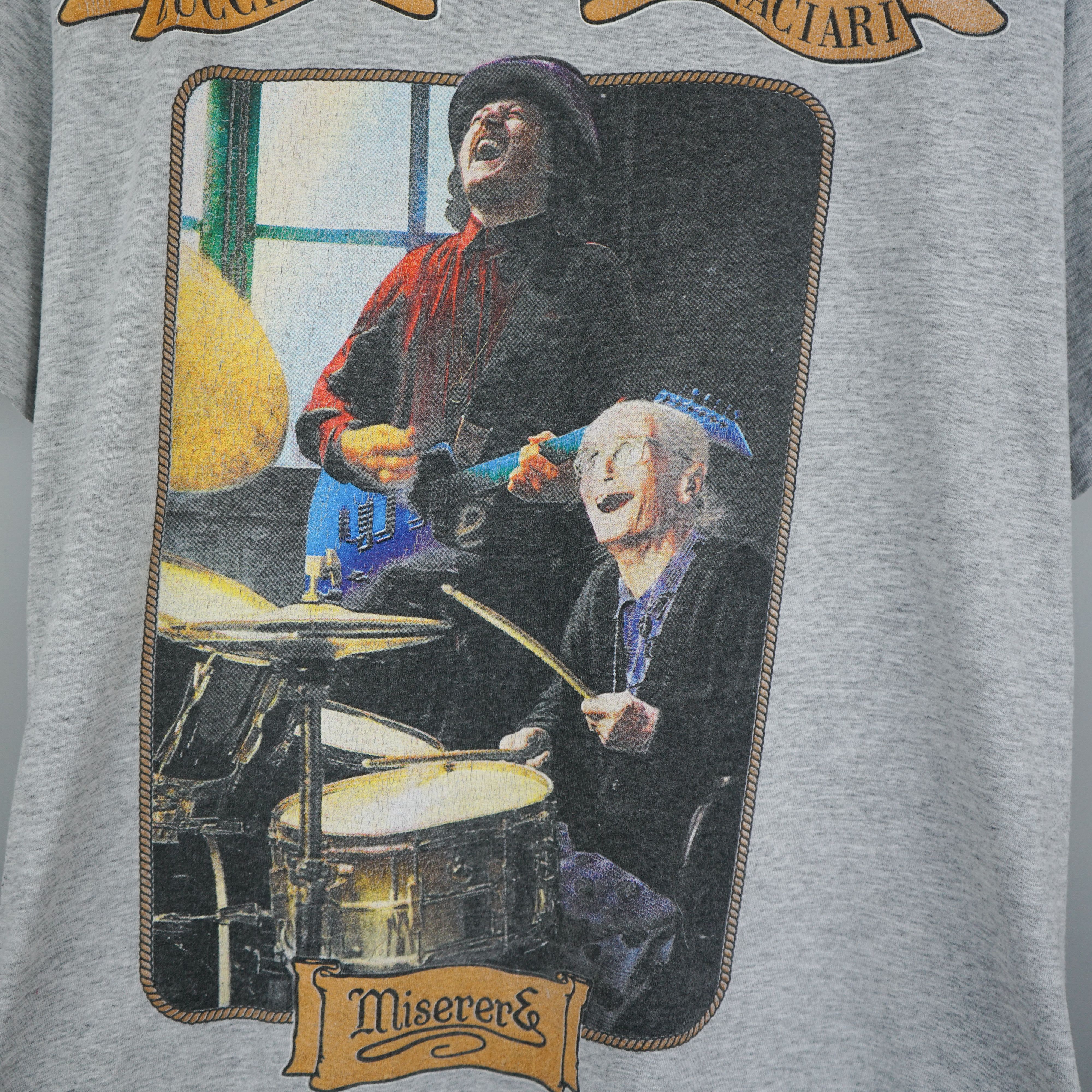 Band Tees × Vintage vintage zucchero t shirt 1991 Miserere like Pavarotti Size US XL / EU 56 / 4 - 3 Thumbnail