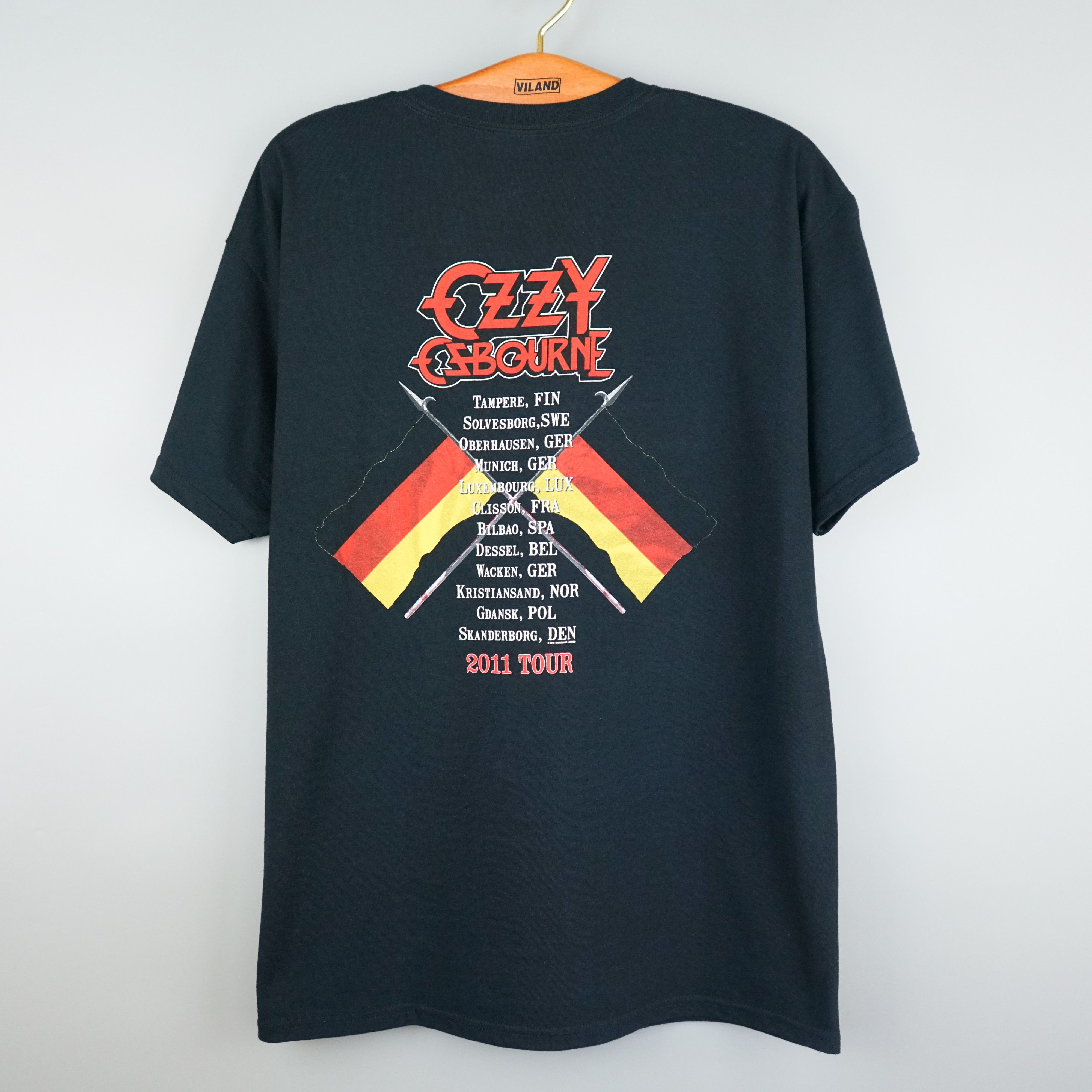 Band Tees × Ozzy Osbourne × Vintage Vintage Ozzy Osbourne t shirt 2010 Size US XL / EU 56 / 4 - 4 Thumbnail