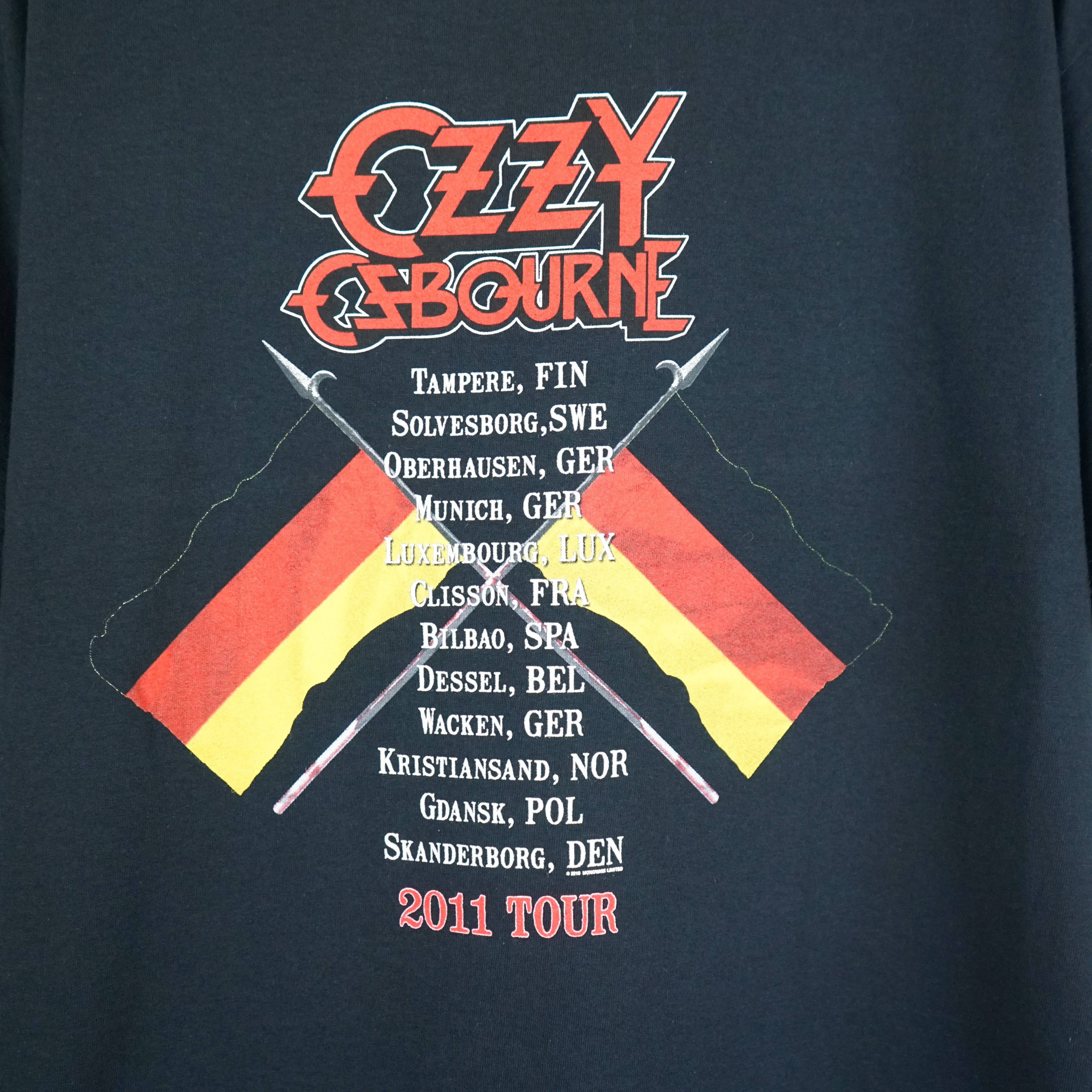 Band Tees × Ozzy Osbourne × Vintage Vintage Ozzy Osbourne t shirt 2010 Size US XL / EU 56 / 4 - 5 Thumbnail