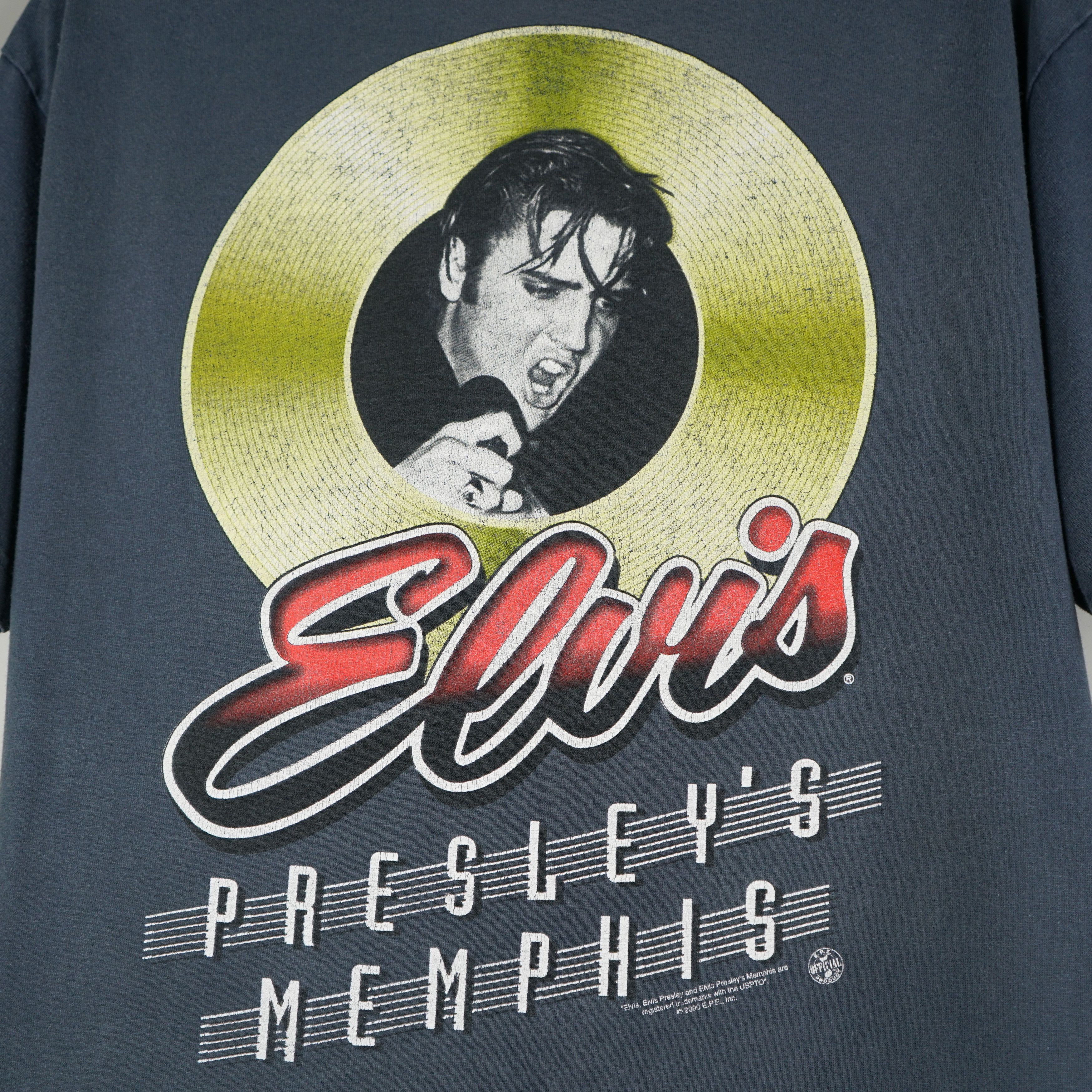 Band Tees × Vintage 2000 Elvis Presley t-shirt Size US L / EU 52-54 / 3 - 2 Thumbnail