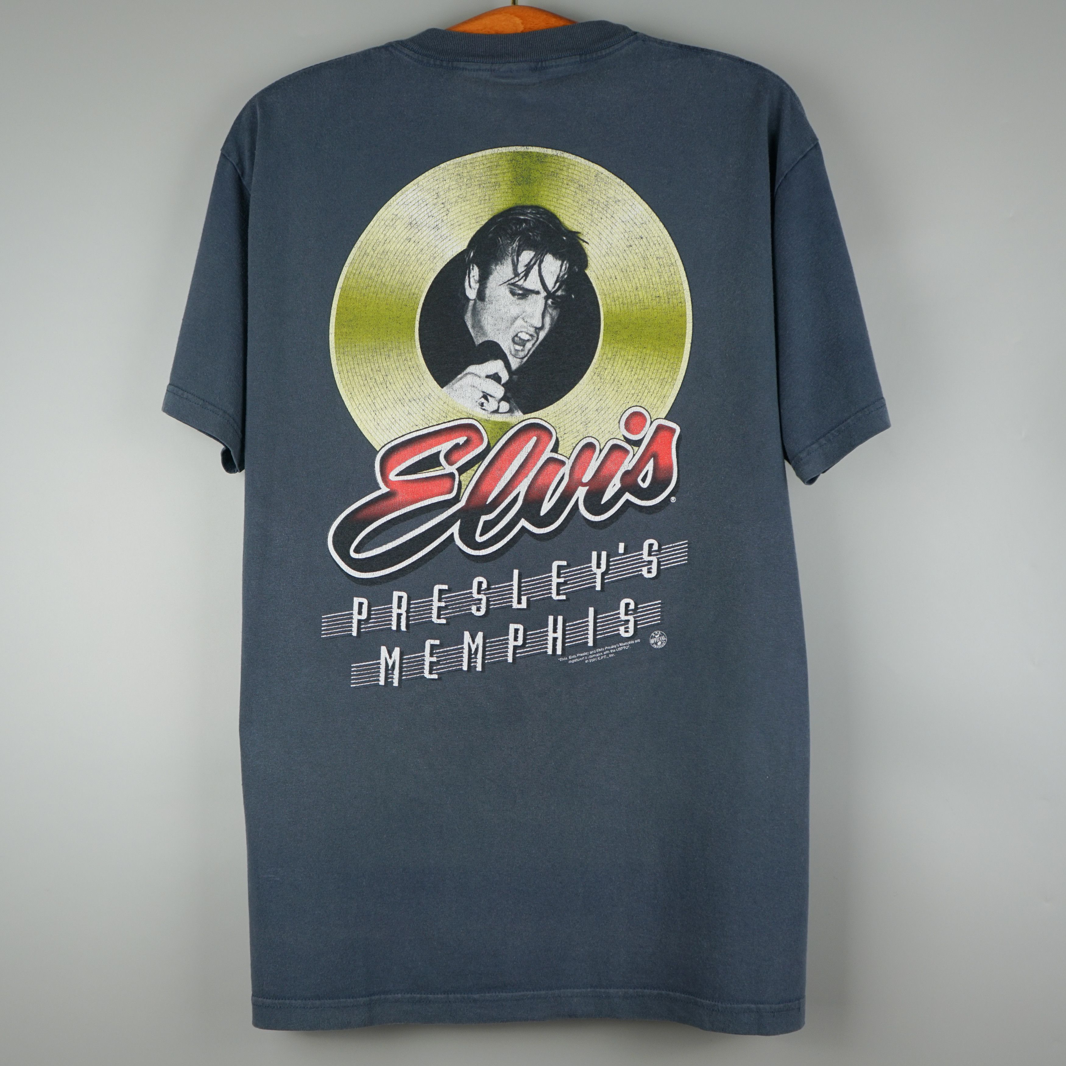 Band Tees × Vintage 2000 Elvis Presley t-shirt Size US L / EU 52-54 / 3 - 1 Thumbnail