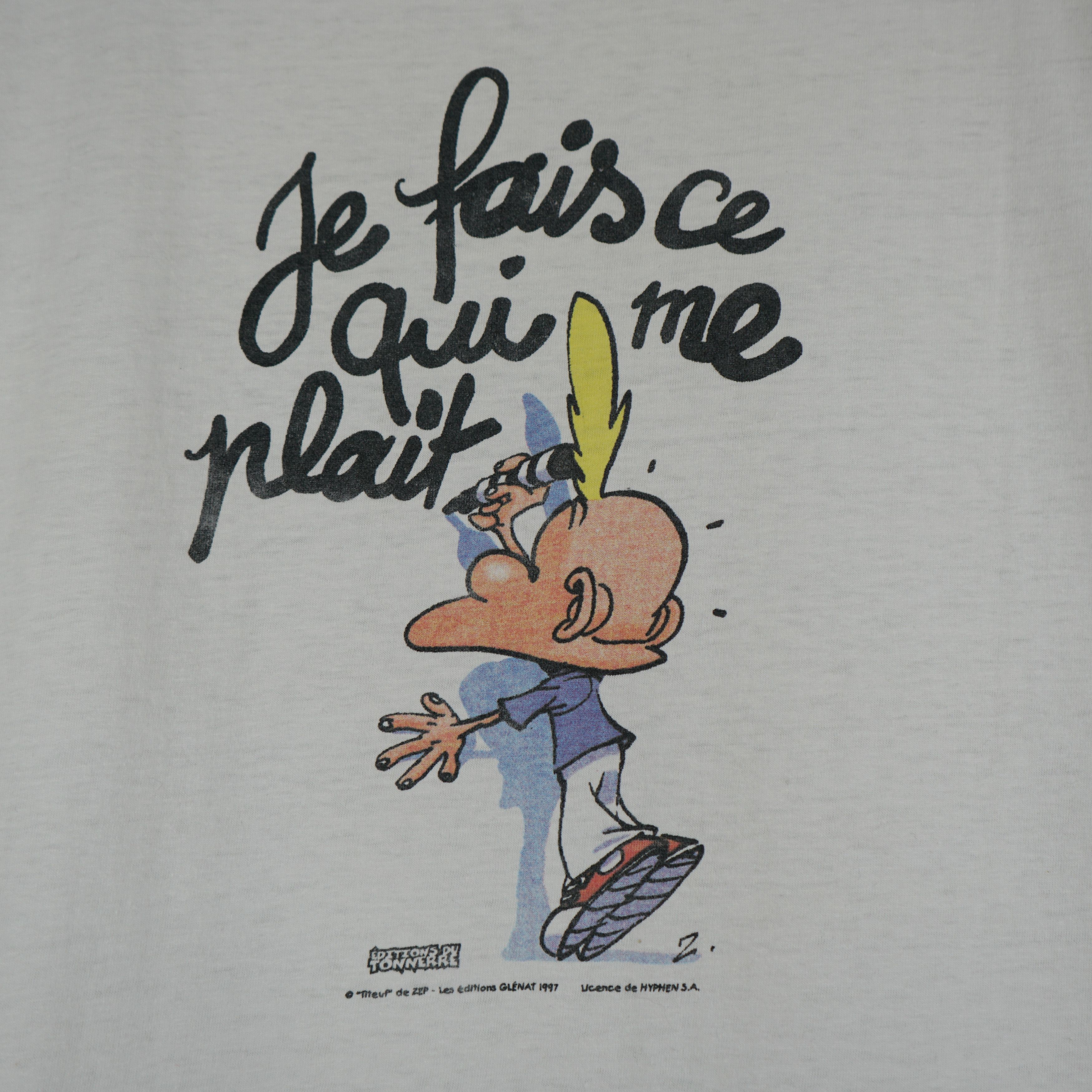 Cartoon Network × Vintage 1997 Titeuf Cartoon t-shirt Size US XL / EU 56 / 4 - 2 Thumbnail