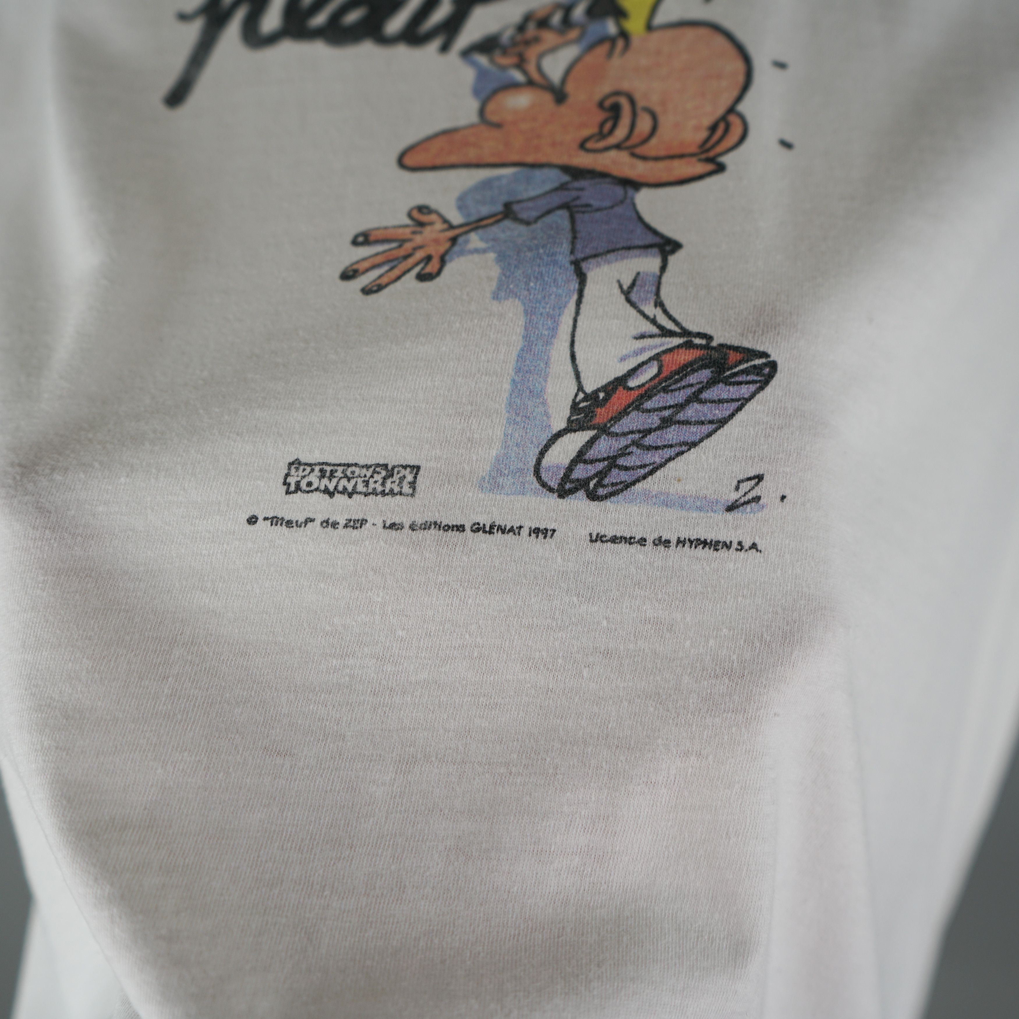 Cartoon Network × Vintage 1997 Titeuf Cartoon t-shirt Size US XL / EU 56 / 4 - 4 Thumbnail