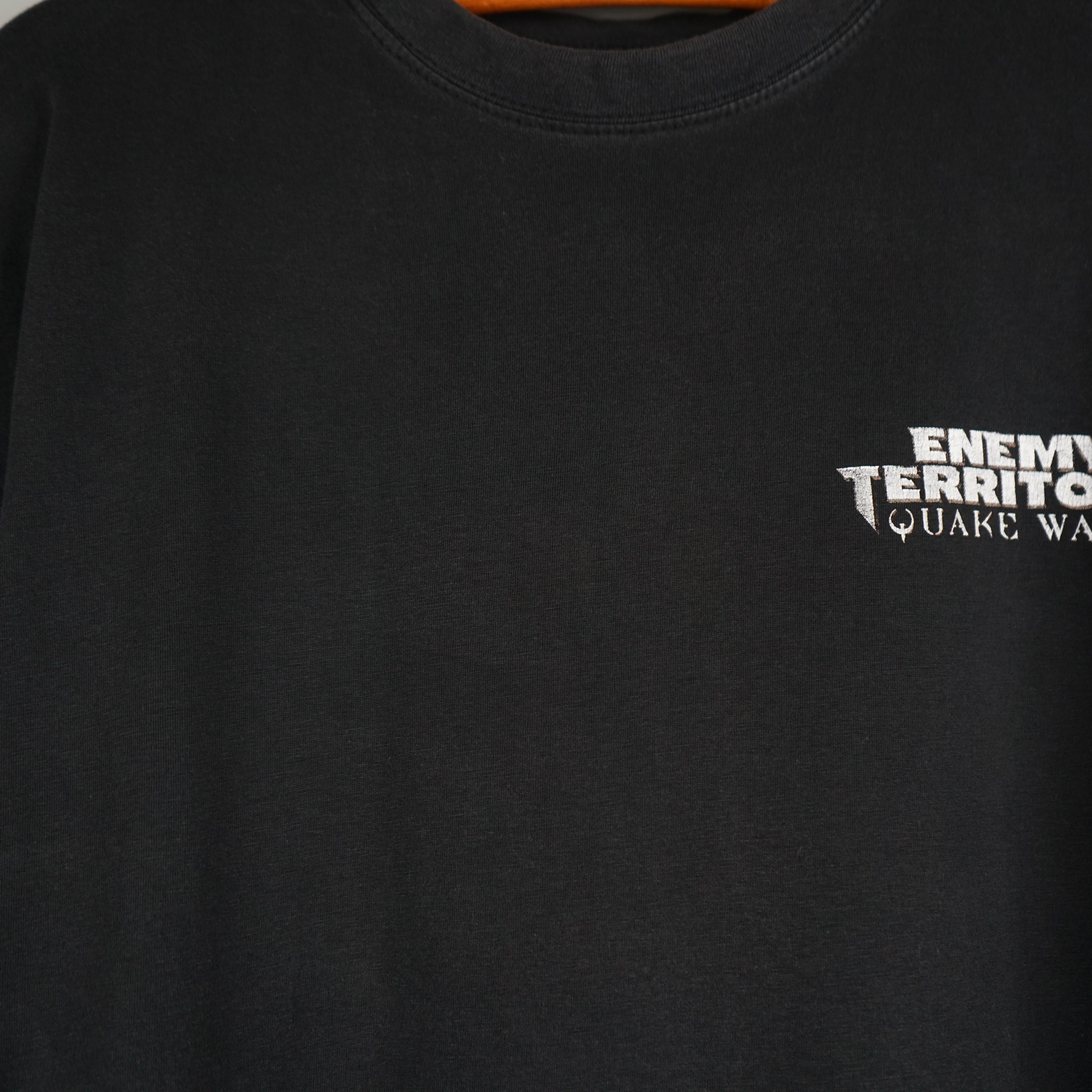Microsoft × The Game × Vintage 2007 Enemy Territory: Quake Wars retro Game t-shirt Size US L / EU 52-54 / 3 - 5 Thumbnail