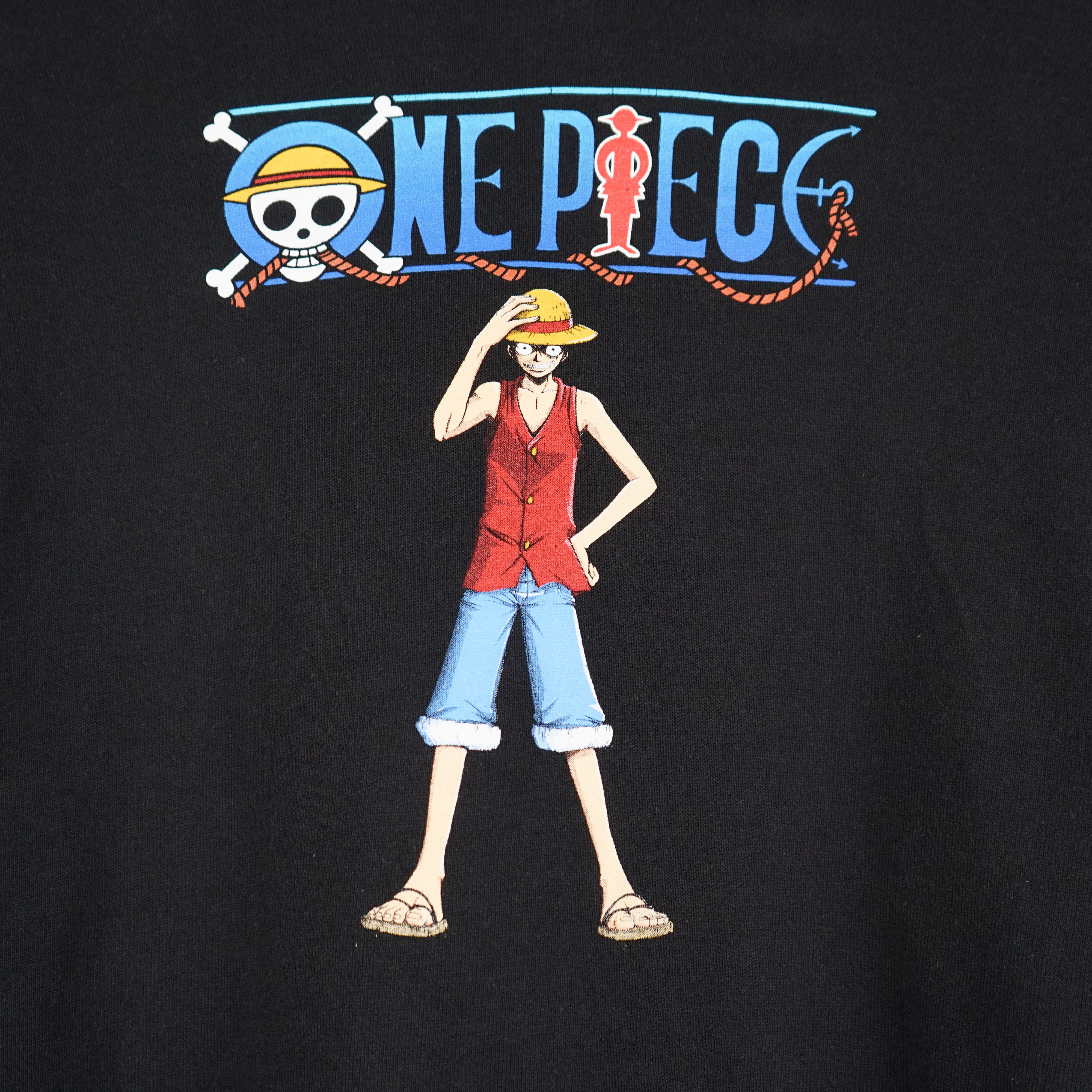 Anime × Cartoon Network × Vintage 1999 One Piece Hoodie Size US L / EU 52-54 / 3 - 2 Thumbnail