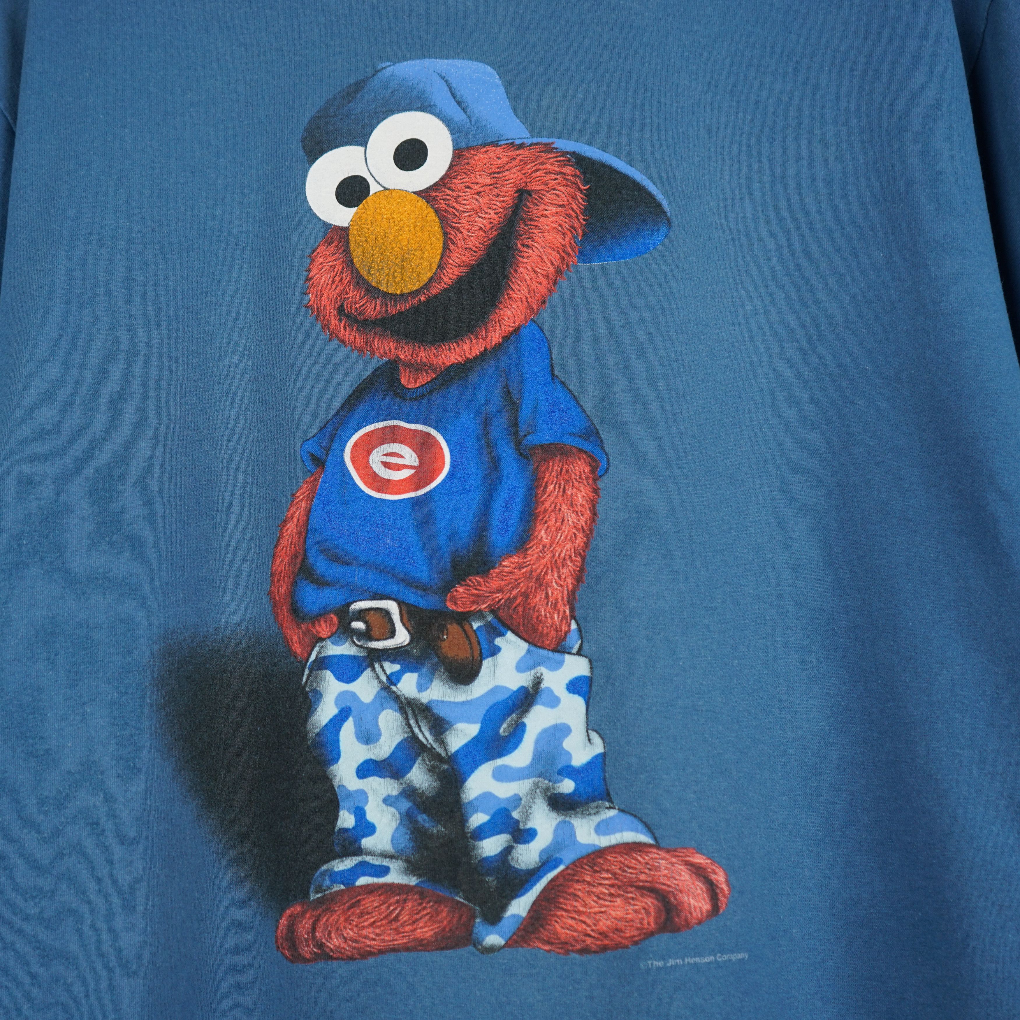 Cartoon Network × Vintage 1994 ELMO T-Shirt Hip-Hop Rap tee Size US XL / EU 56 / 4 - 2 Thumbnail