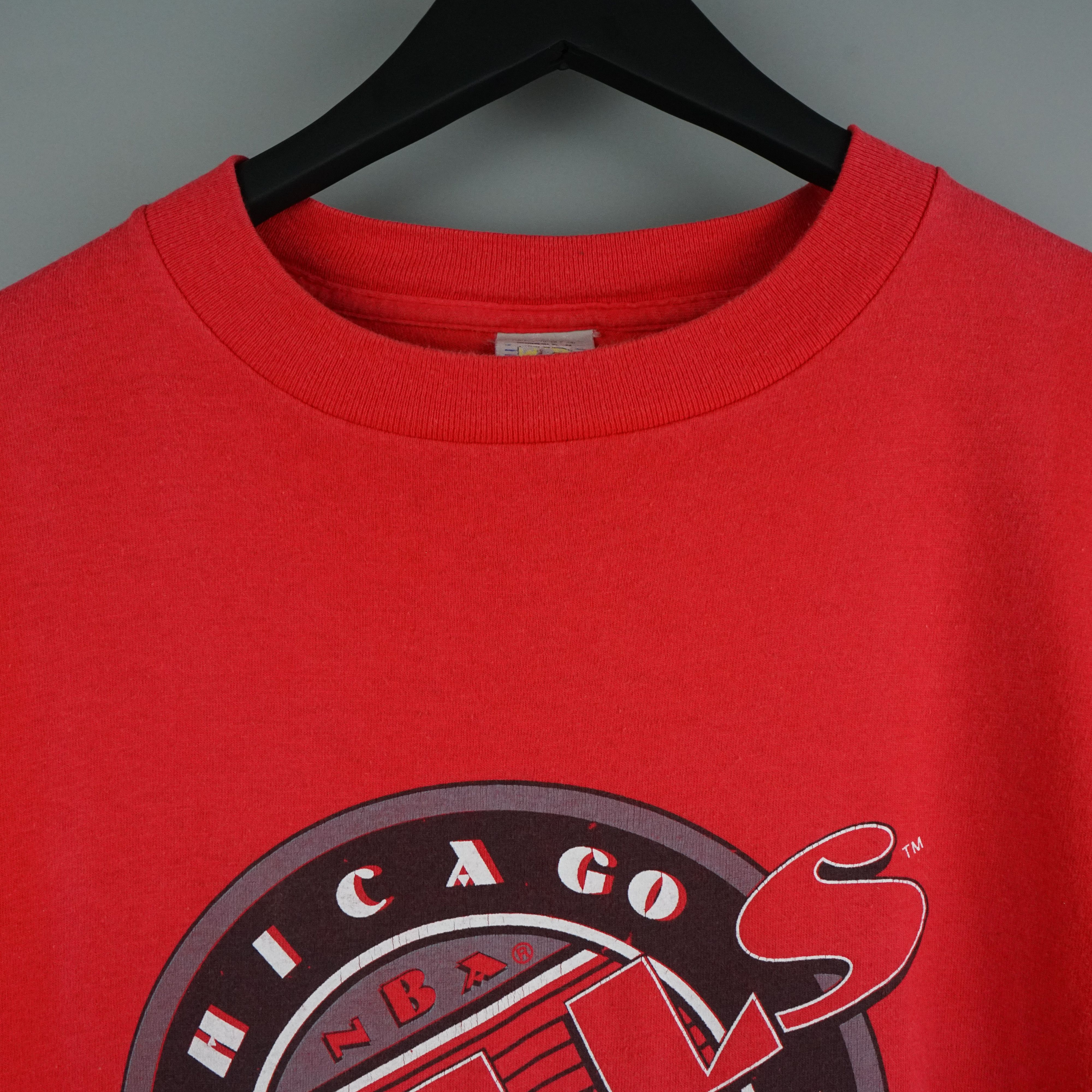 NBA × Vintage 1990s Chicago Bulls t-shirt Size US XL / EU 56 / 4 - 5 Thumbnail