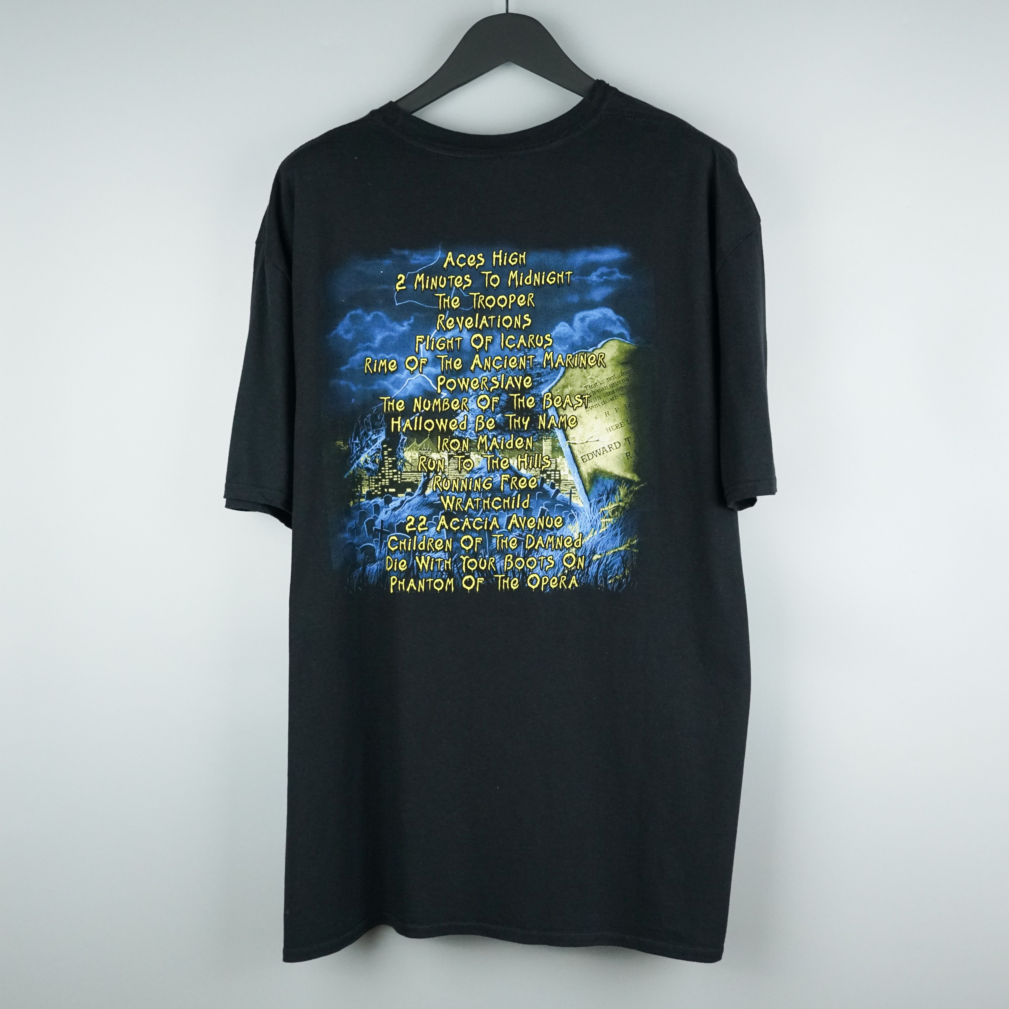 Band Tees × Vintage 2019 Iron Maiden t-shirt Size US XXL / EU 58 / 5 - 6 Thumbnail