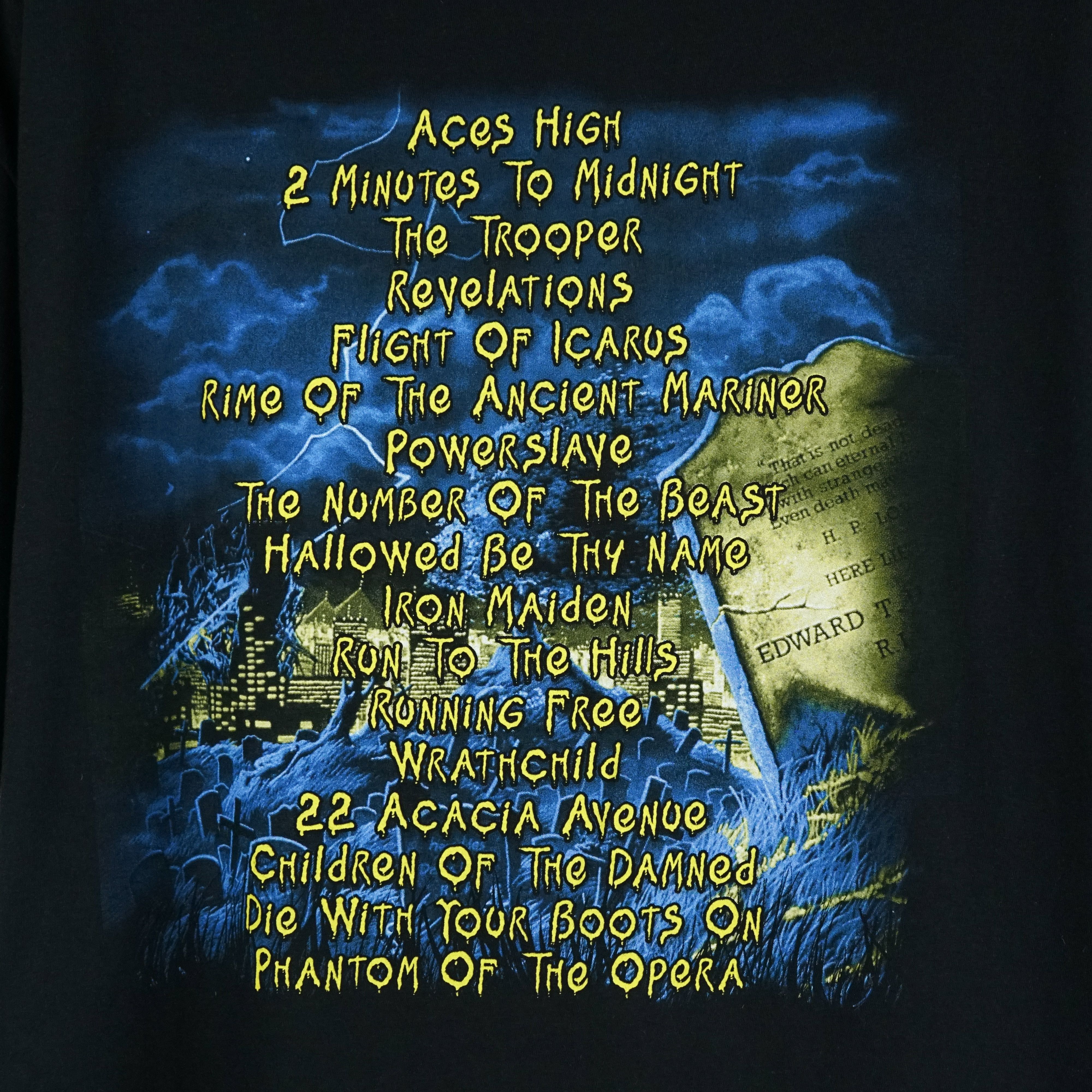 Band Tees × Vintage 2019 Iron Maiden t-shirt Size US XXL / EU 58 / 5 - 7 Thumbnail