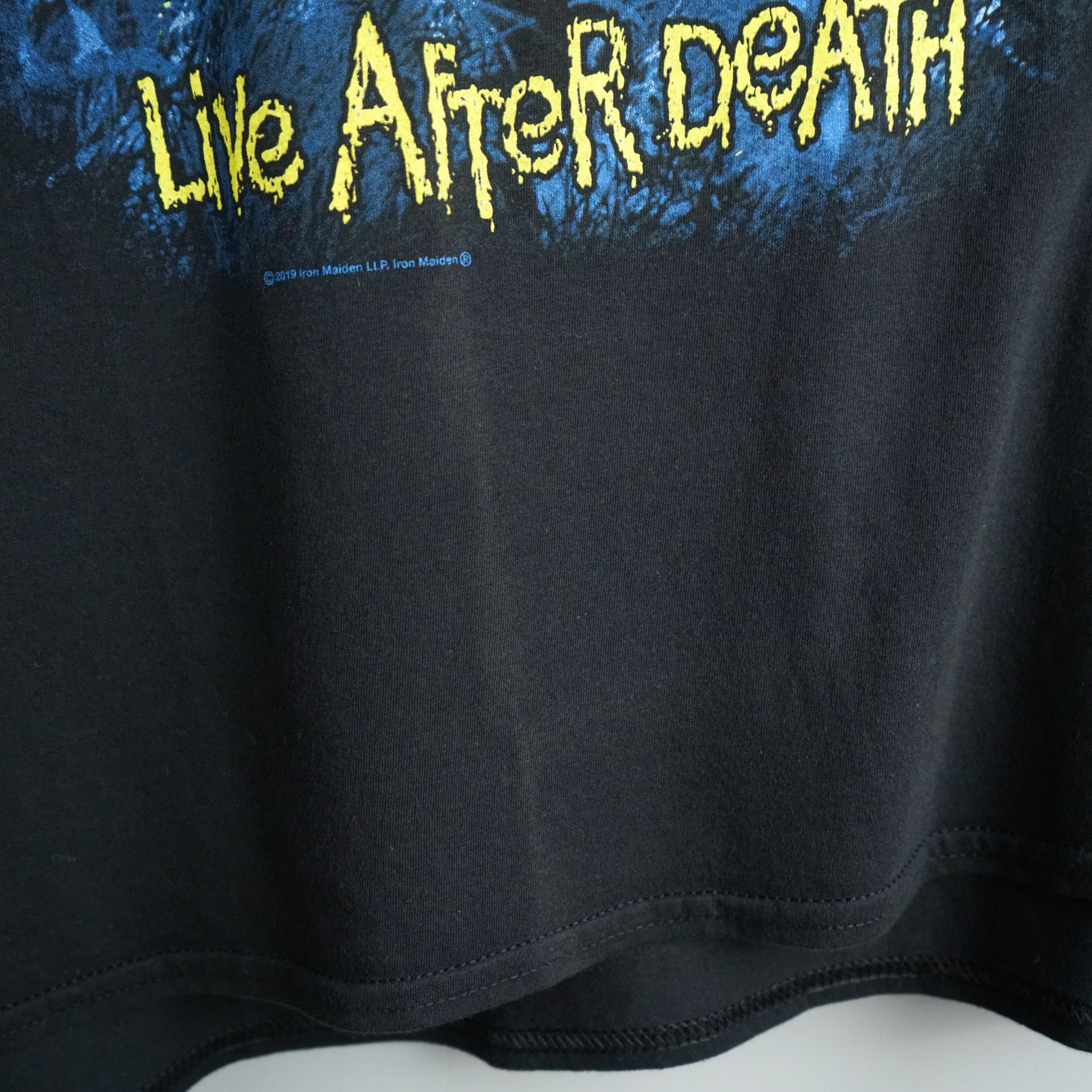 Band Tees × Vintage 2019 Iron Maiden t-shirt Size US XXL / EU 58 / 5 - 4 Thumbnail