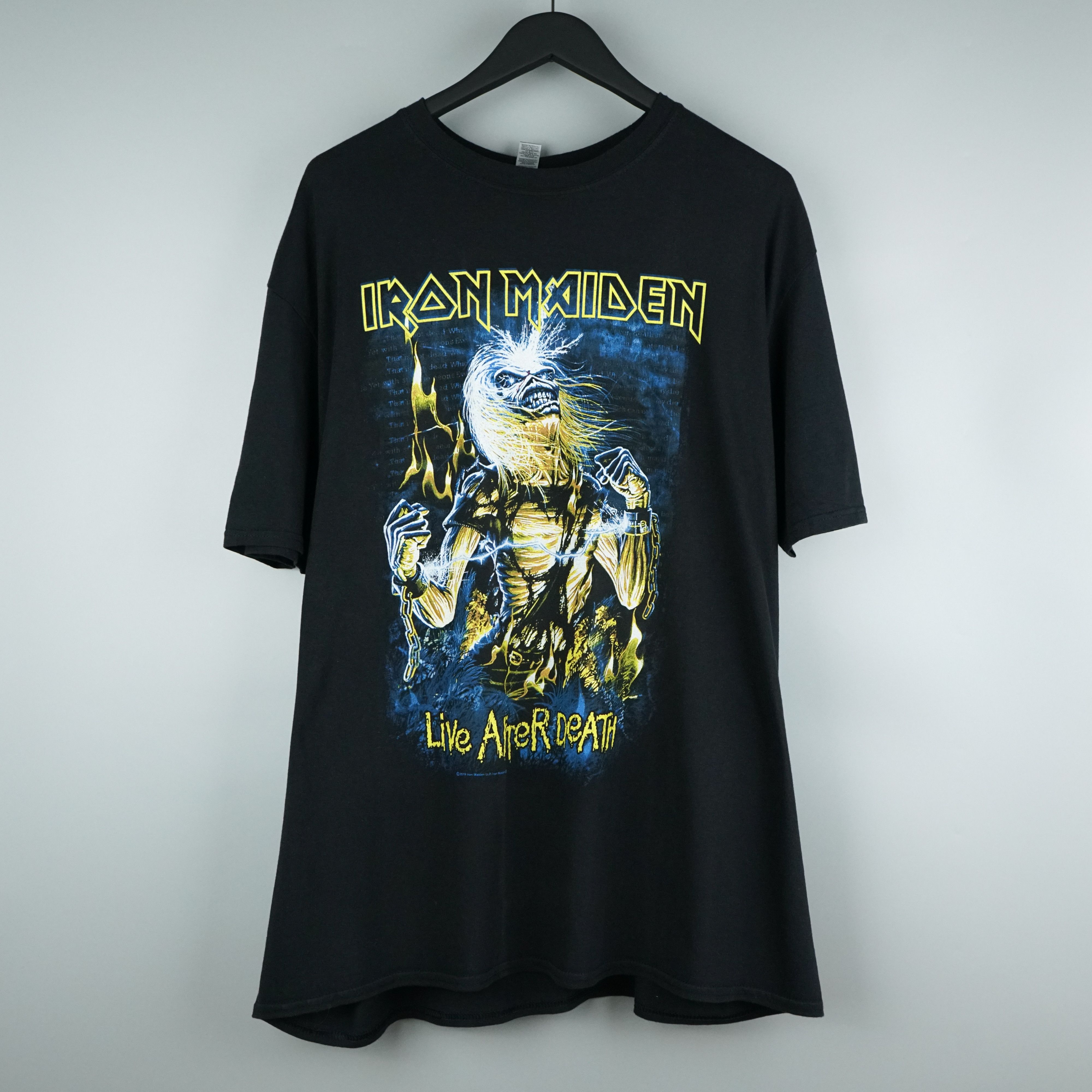 Band Tees × Vintage 2019 Iron Maiden t-shirt Size US XXL / EU 58 / 5 - 1 Thumbnail