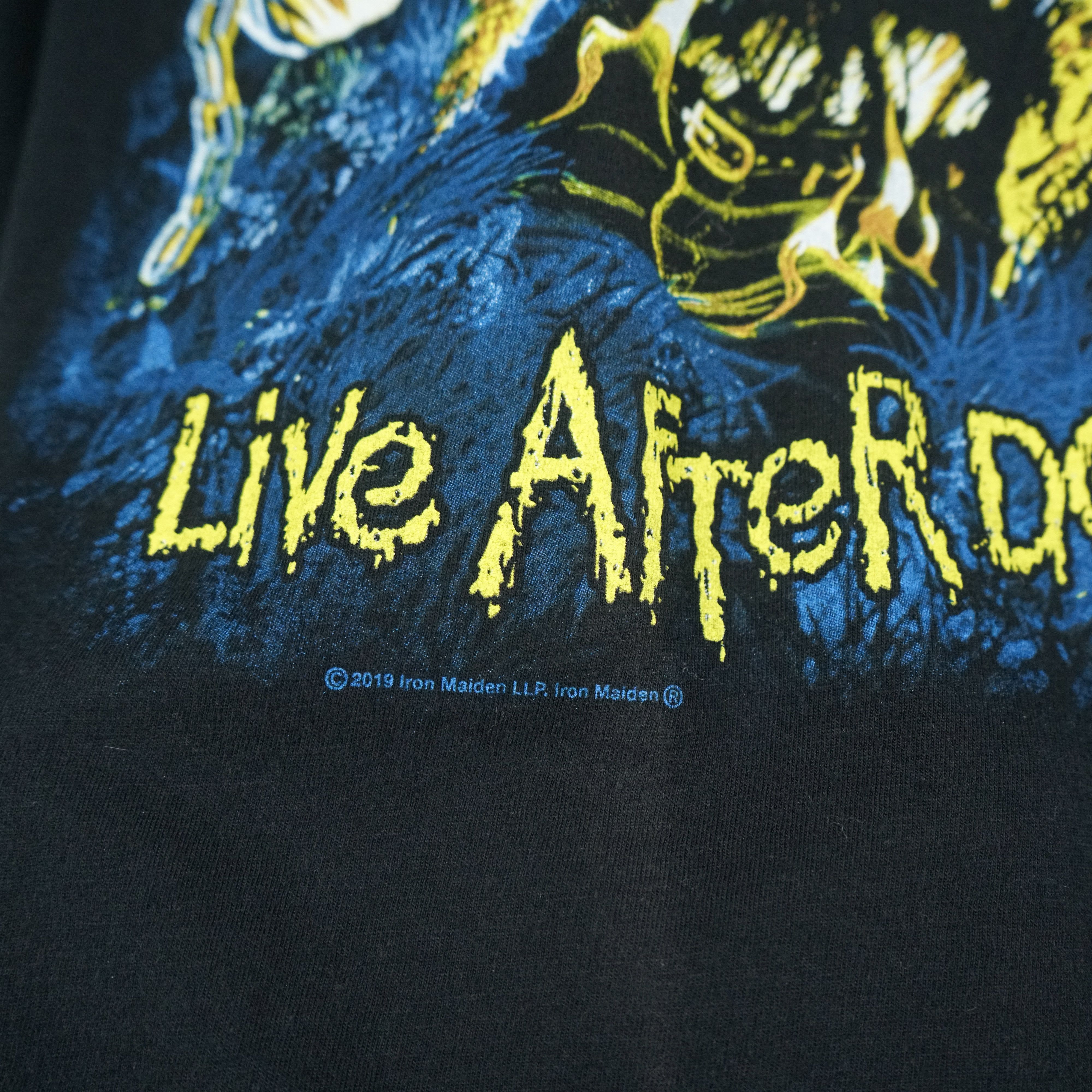 Band Tees × Vintage 2019 Iron Maiden t-shirt Size US XXL / EU 58 / 5 - 3 Thumbnail