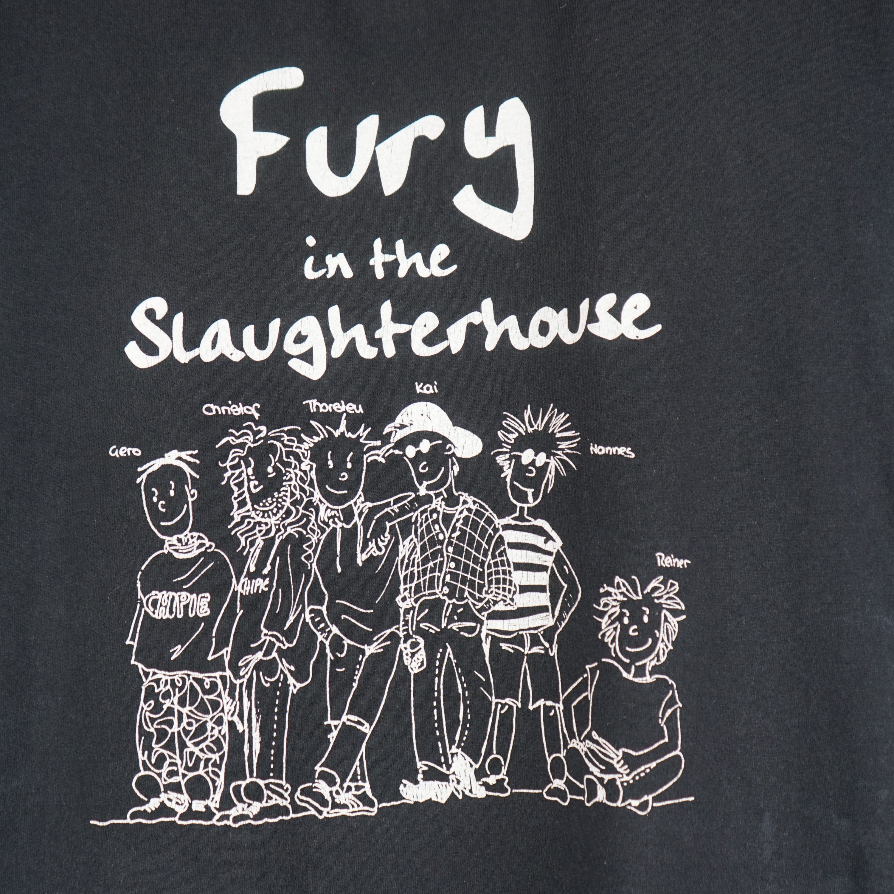 Band Tees × Vintage 1990s Fury in the Slaughterhouse t-shirt Size US XL / EU 56 / 4 - 2 Thumbnail