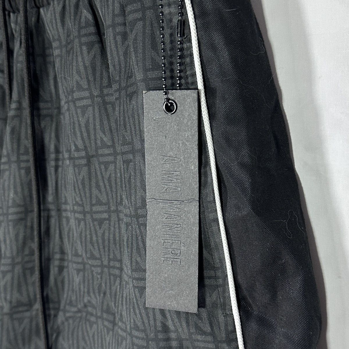 A Ma Maniere Black Monogram Shorts Size US 30 / EU 46 - 4 Thumbnail