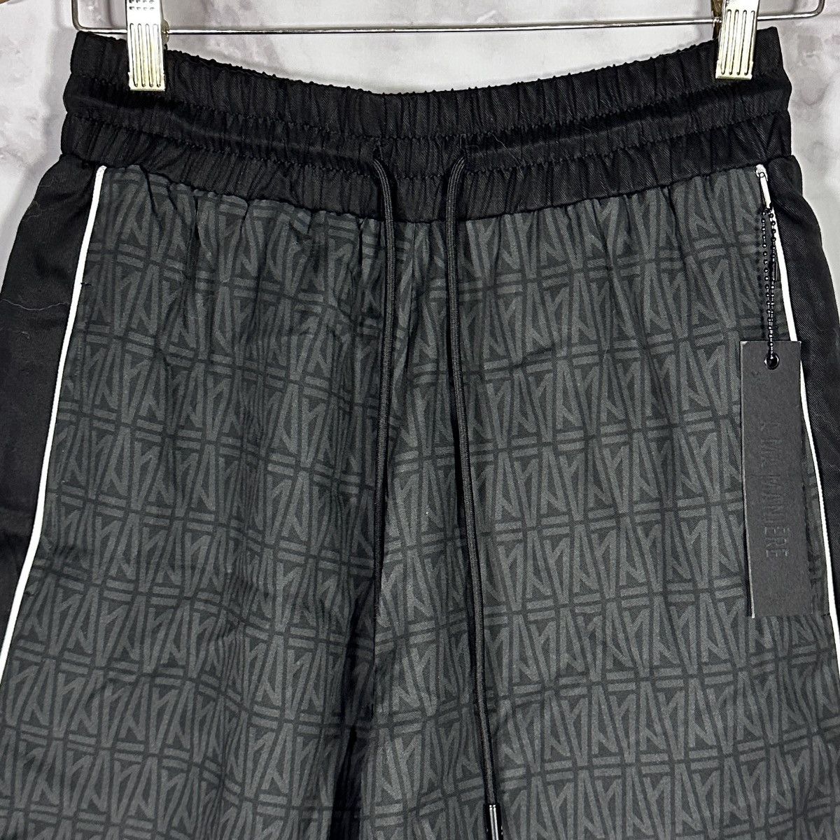 A Ma Maniere Black Monogram Shorts Size US 30 / EU 46 - 3 Thumbnail