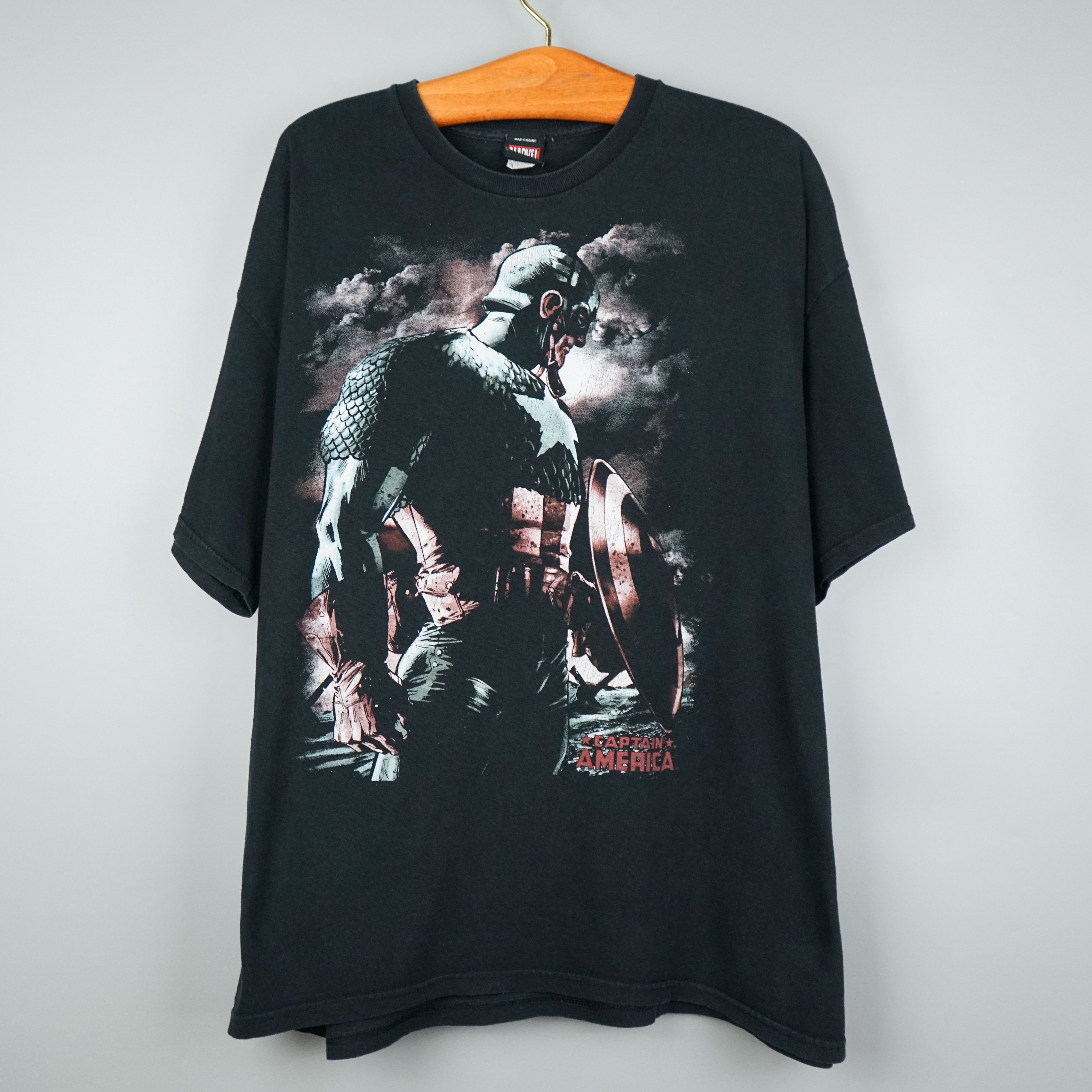 Vintage Vintage Captain America t shirt early 2000s Mad Engine | Grailed