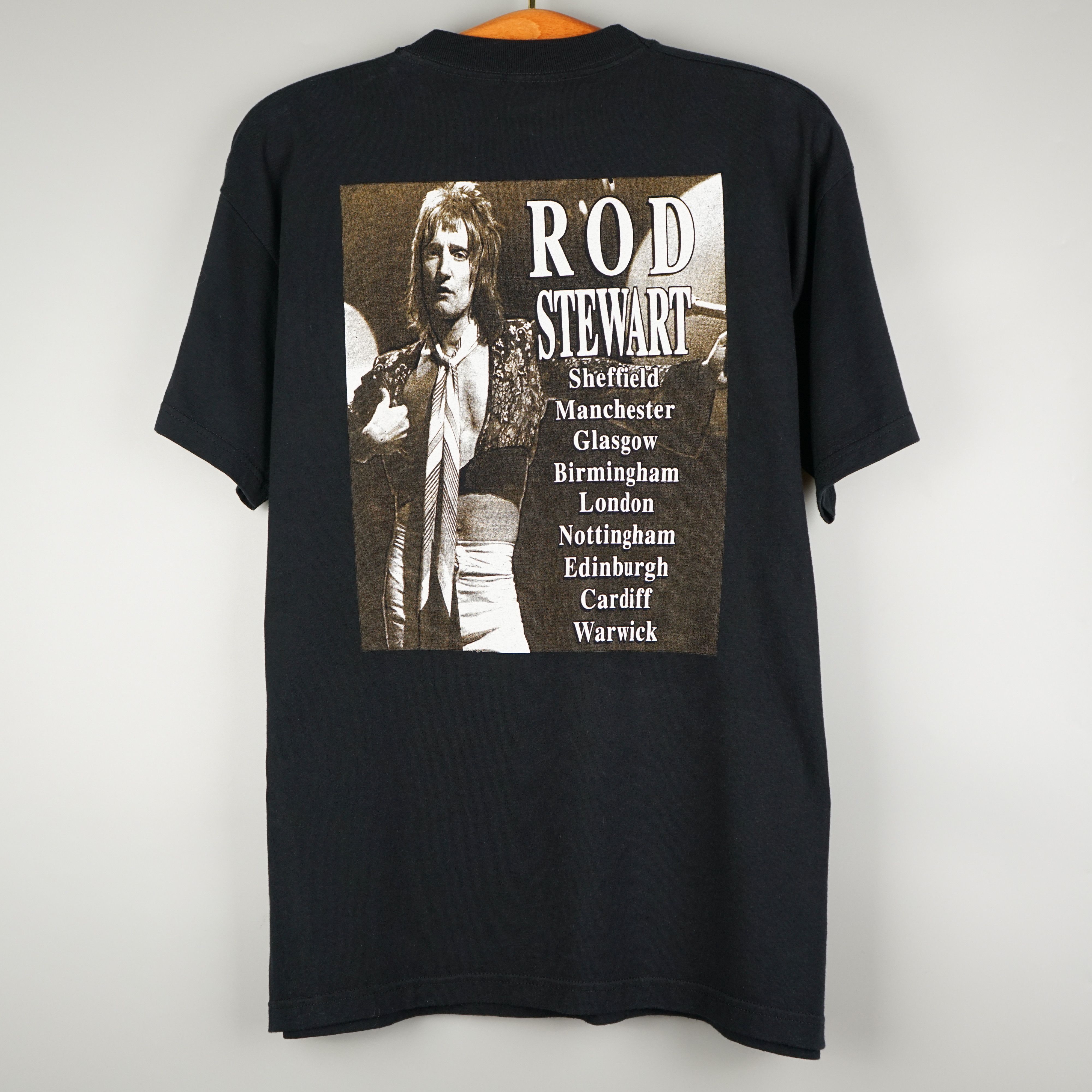 Band Tees × Vintage vintage Rod Stewart t shirt 2001 like Elton John Bono Size US L / EU 52-54 / 3 - 5 Thumbnail