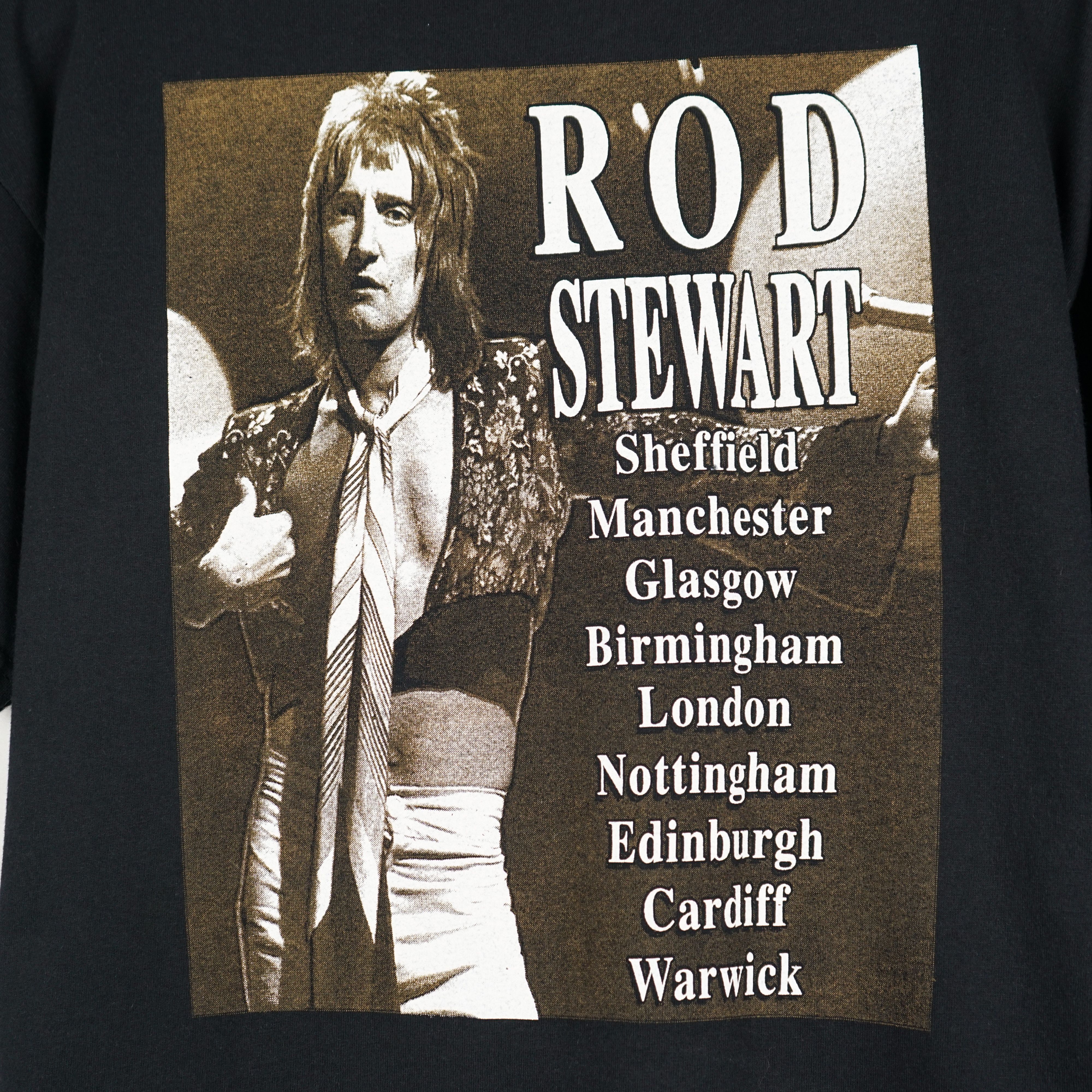 Band Tees × Vintage vintage Rod Stewart t shirt 2001 like Elton John Bono Size US L / EU 52-54 / 3 - 6 Thumbnail