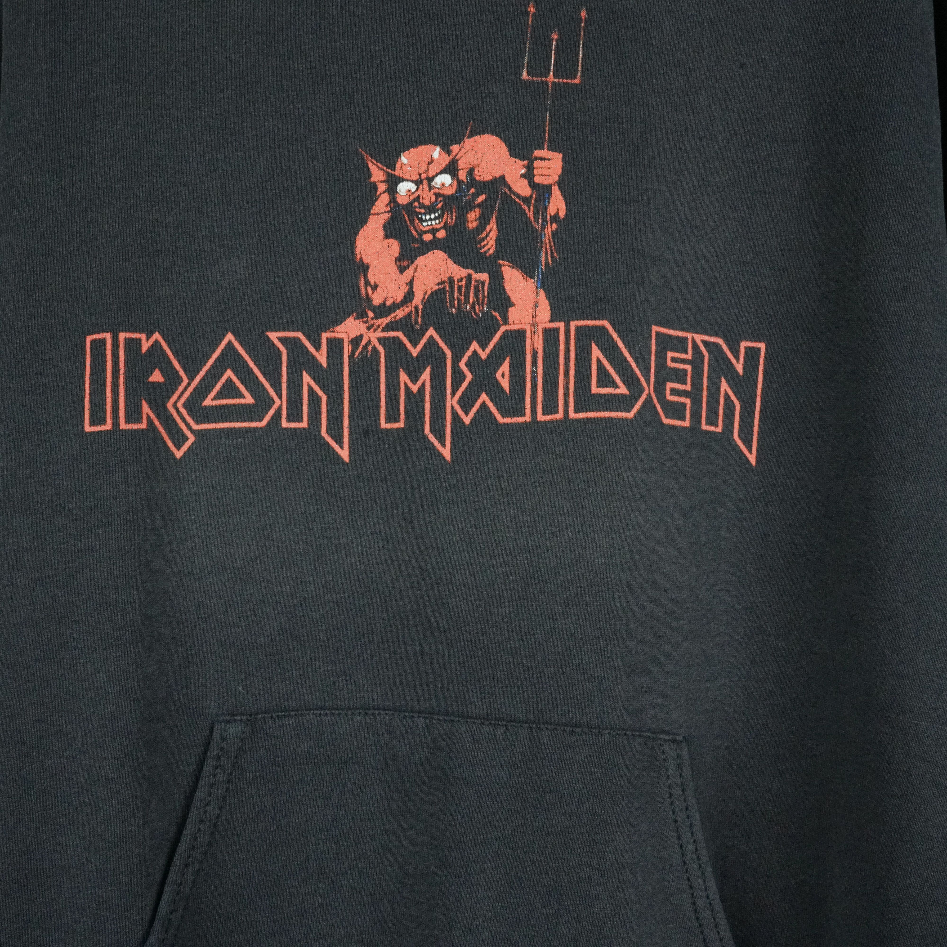 Band Tees × Vintage 2000 Iron Maiden Hoodie Number of The Beast Size US L / EU 52-54 / 3 - 9 Thumbnail