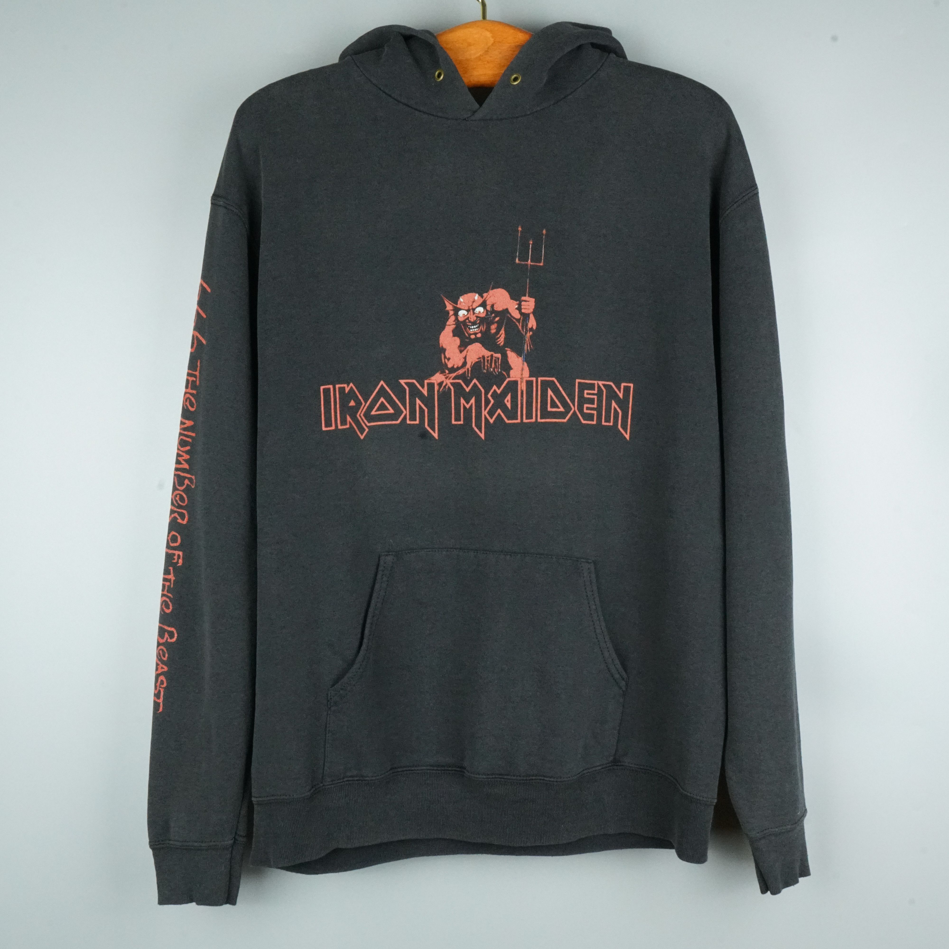 Band Tees × Vintage 2000 Iron Maiden Hoodie Number of The Beast Size US L / EU 52-54 / 3 - 4 Thumbnail