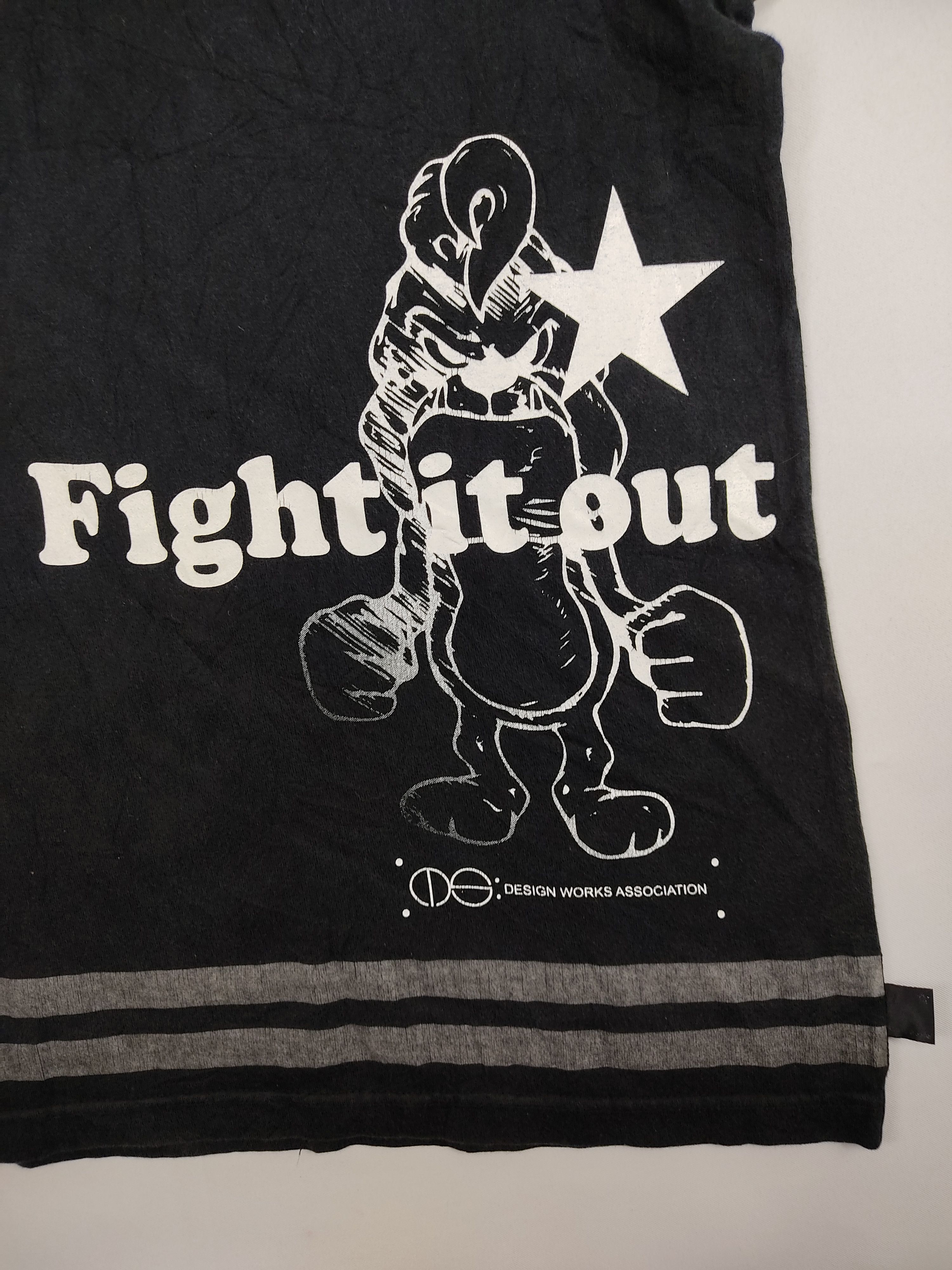 Anime Design Work Association Fight it Out Mob Style Tee Japan Size US L / EU 52-54 / 3 - 2 Thumbnail