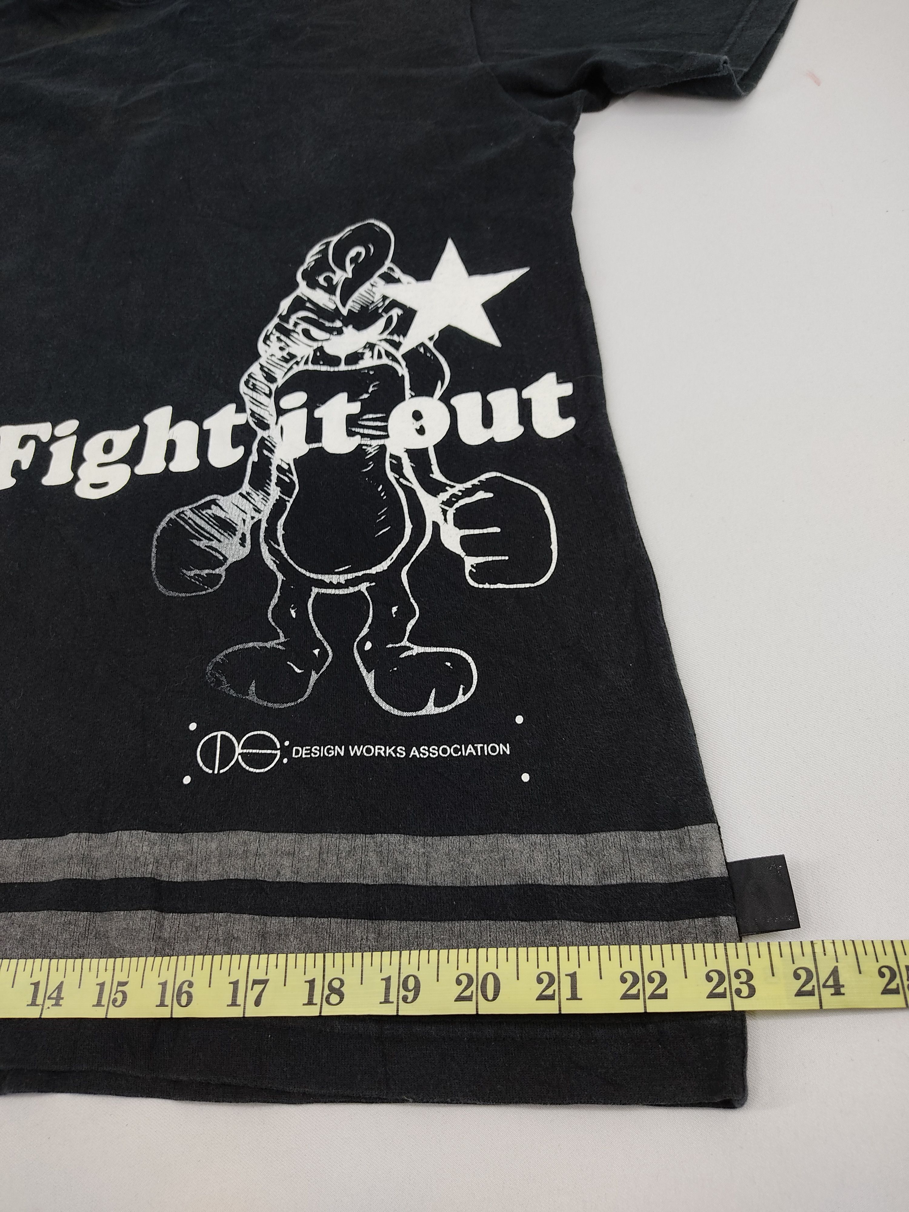 Anime Design Work Association Fight it Out Mob Style Tee Japan Size US L / EU 52-54 / 3 - 10 Thumbnail