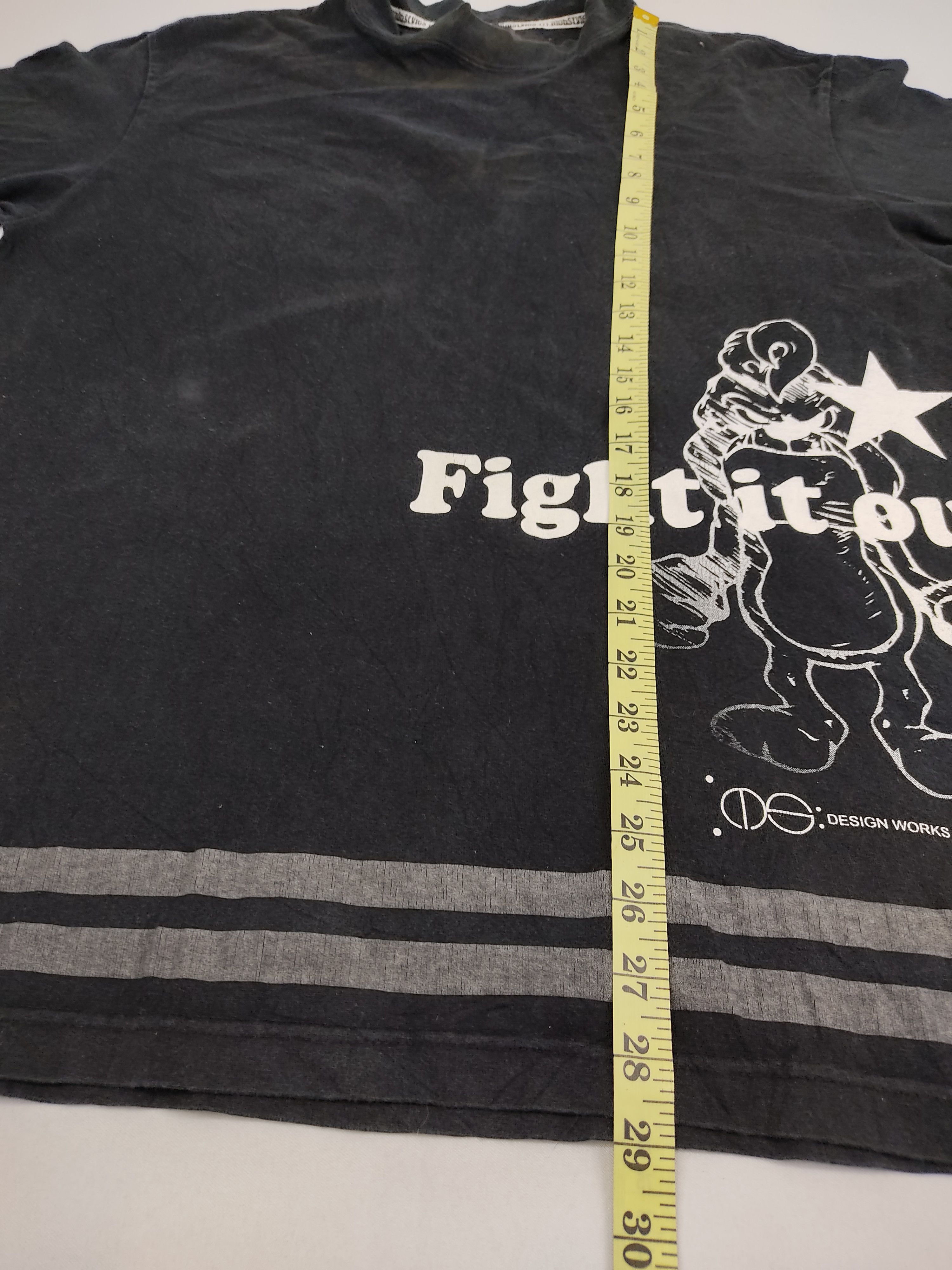 Anime Design Work Association Fight it Out Mob Style Tee Japan Size US L / EU 52-54 / 3 - 9 Thumbnail