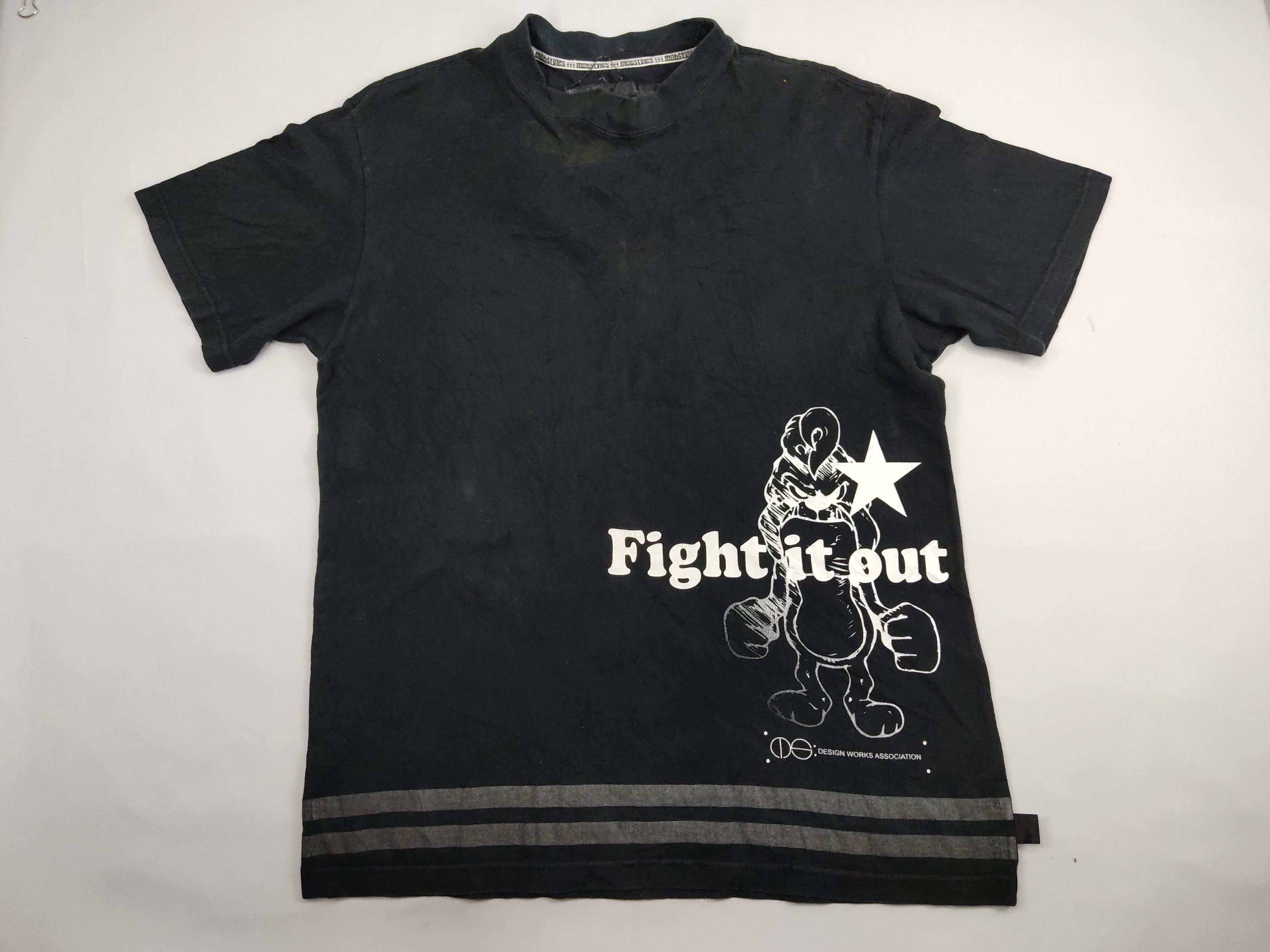 Anime Design Work Association Fight it Out Mob Style Tee Japan Size US L / EU 52-54 / 3 - 1 Thumbnail