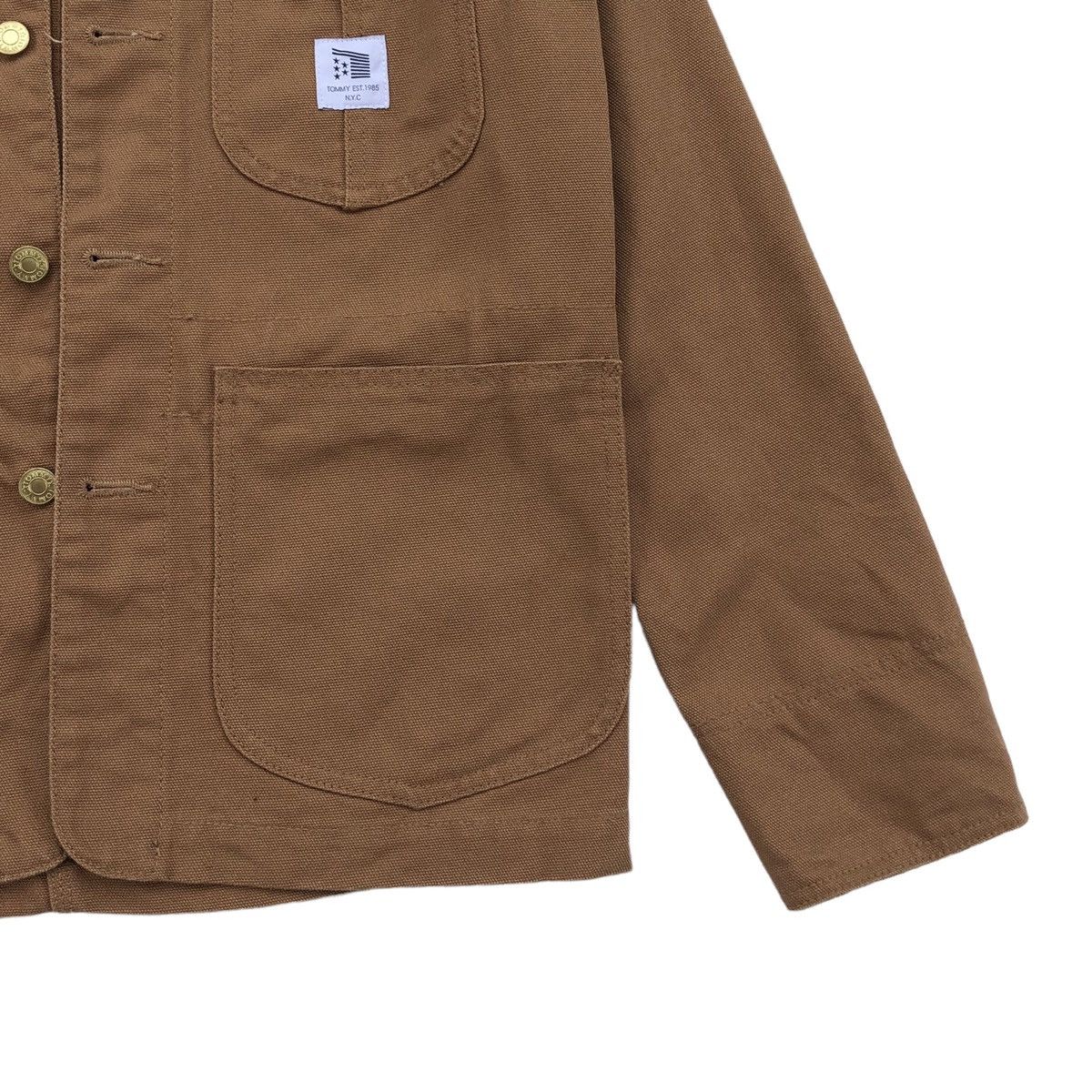 Tommy Hilfiger Tommy EST.1985 N.Y.C Duck Canvas Chore Coat Jacket Size US S / EU 44-46 / 1 - 6 Thumbnail