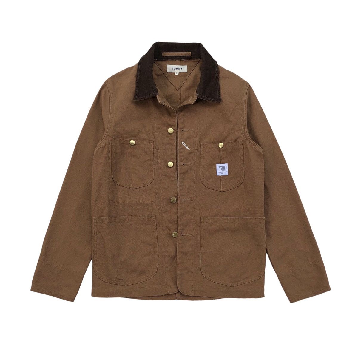 Tommy Hilfiger Tommy EST.1985 N.Y.C Duck Canvas Chore Coat Jacket Size US S / EU 44-46 / 1 - 1 Thumbnail