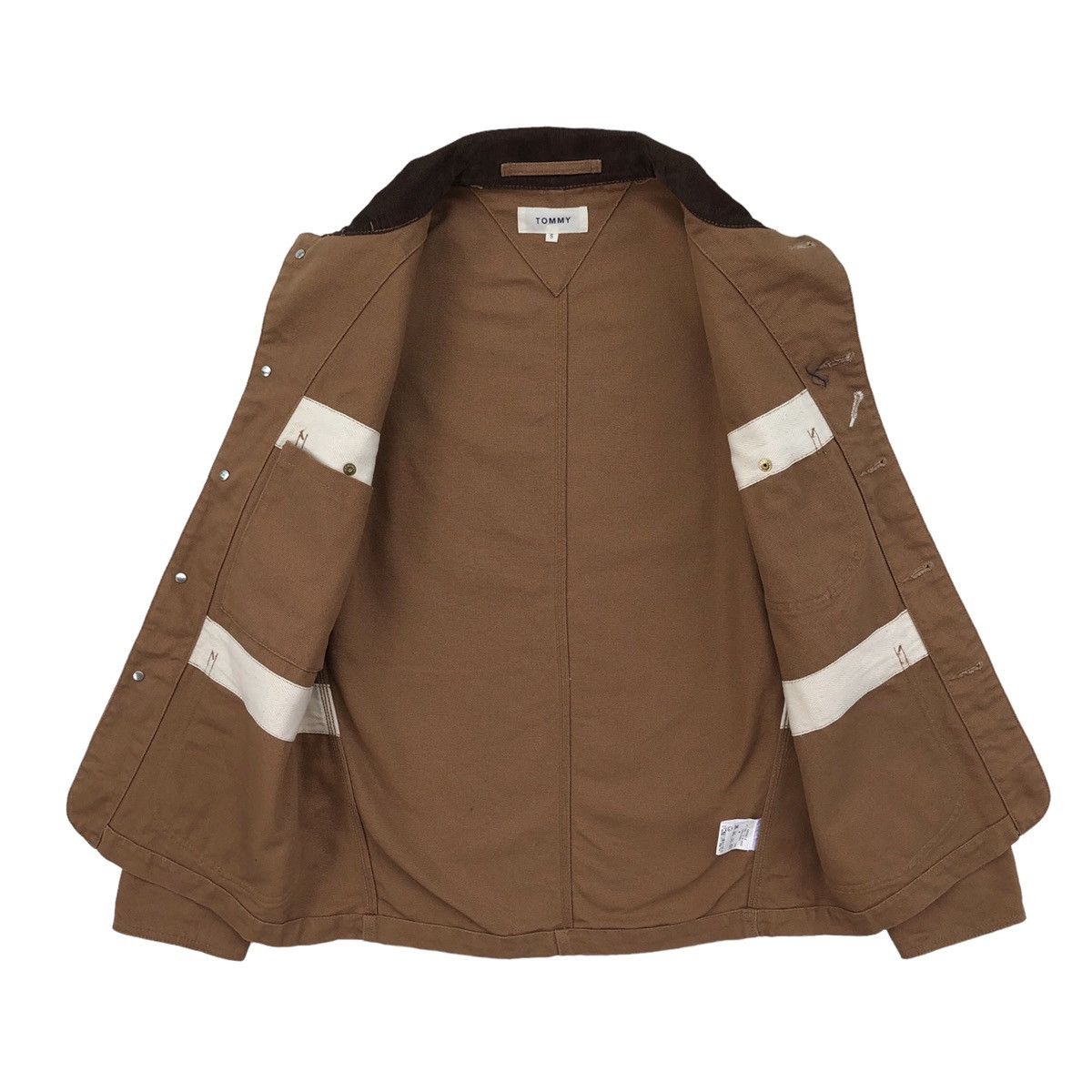 Tommy Hilfiger Tommy EST.1985 N.Y.C Duck Canvas Chore Coat Jacket Size US S / EU 44-46 / 1 - 8 Thumbnail