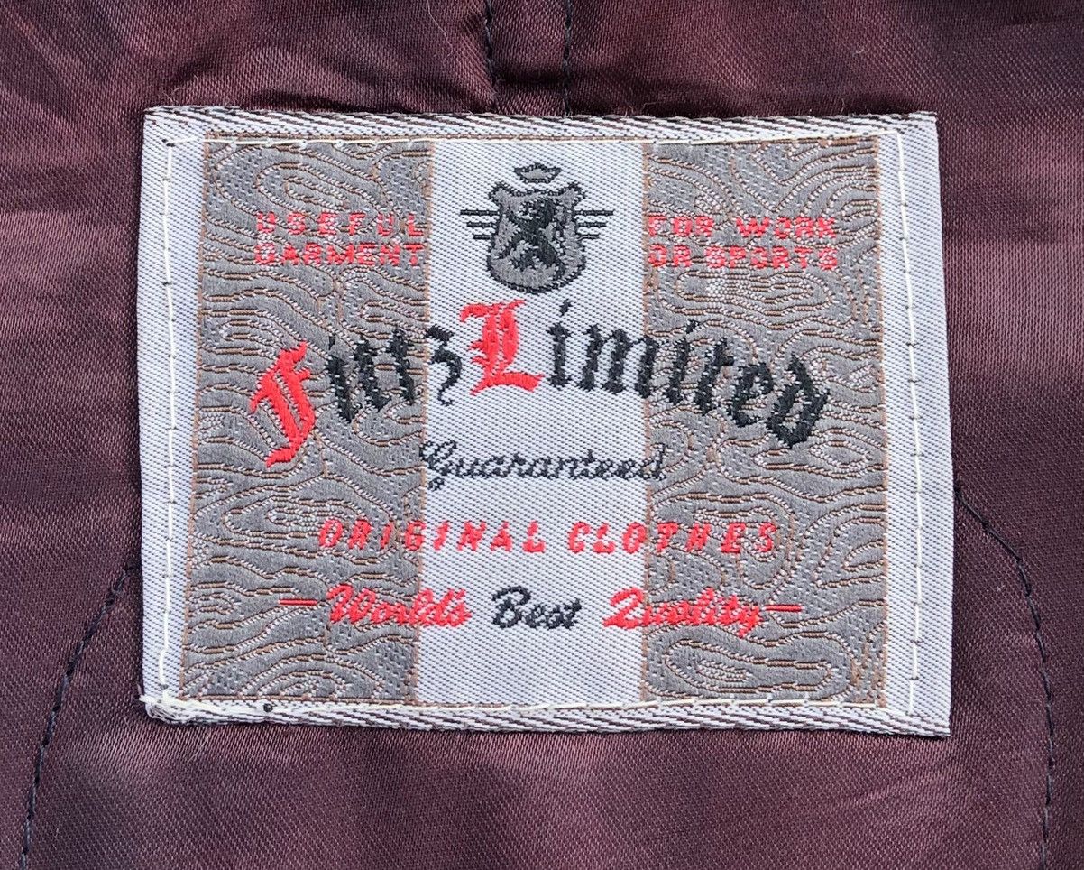 Japanese Brand Vintage 90s Fittz Limited Varsity Letterman Jacket Size US L / EU 52-54 / 3 - 22 Thumbnail
