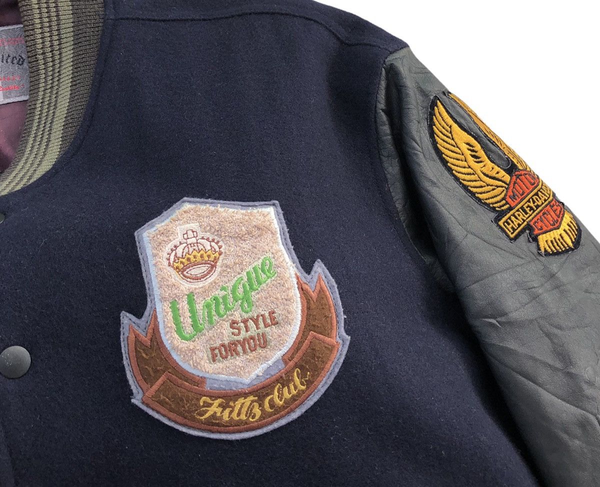 Japanese Brand Vintage 90s Fittz Limited Varsity Letterman Jacket Size US L / EU 52-54 / 3 - 14 Thumbnail
