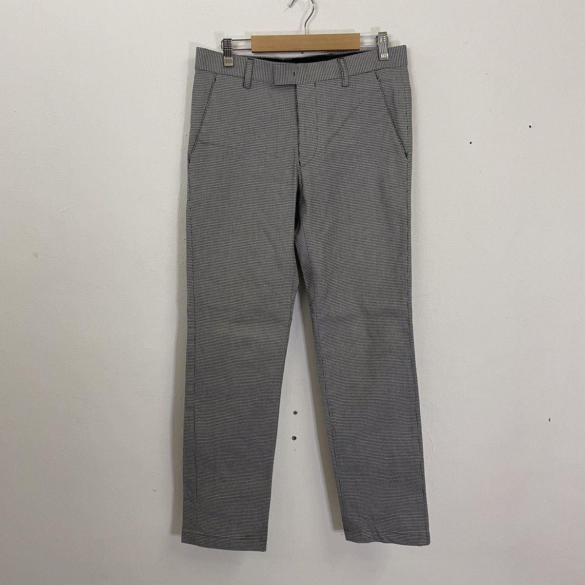 agnes b. Vintage Agnes B Checked Design Pants Size US 30 / EU 46 - 1 Thumbnail