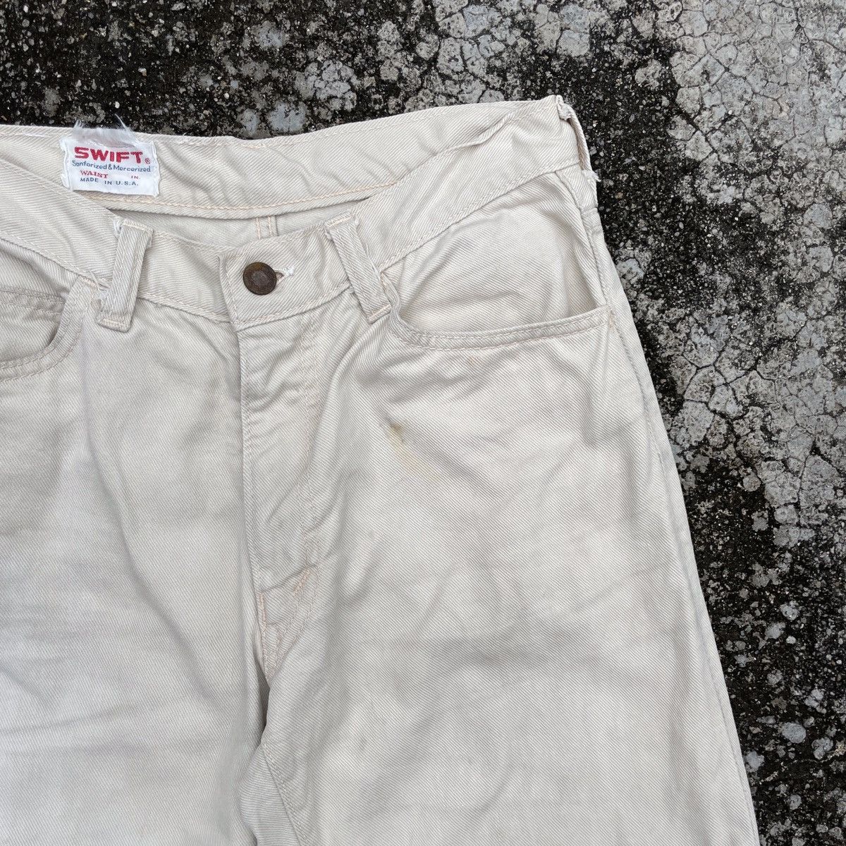 Vintage Vintage 80s Swift Denim Jeans Size 28" / US 6 / IT 42 - 2 Thumbnail