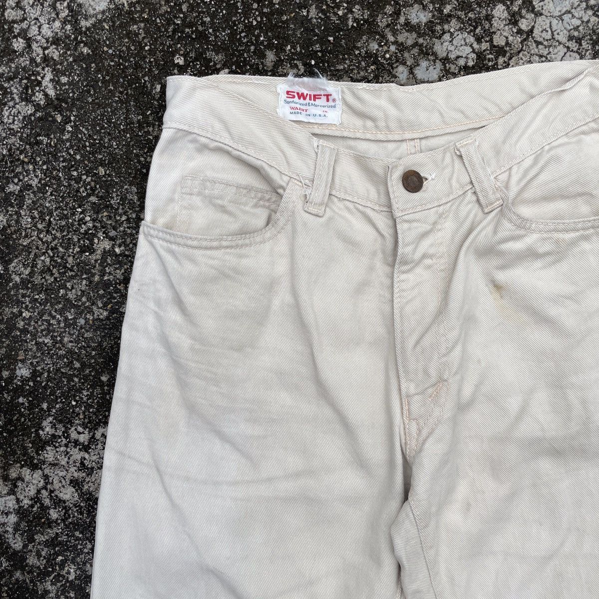 Vintage Vintage 80s Swift Denim Jeans Size 28" / US 6 / IT 42 - 3 Thumbnail
