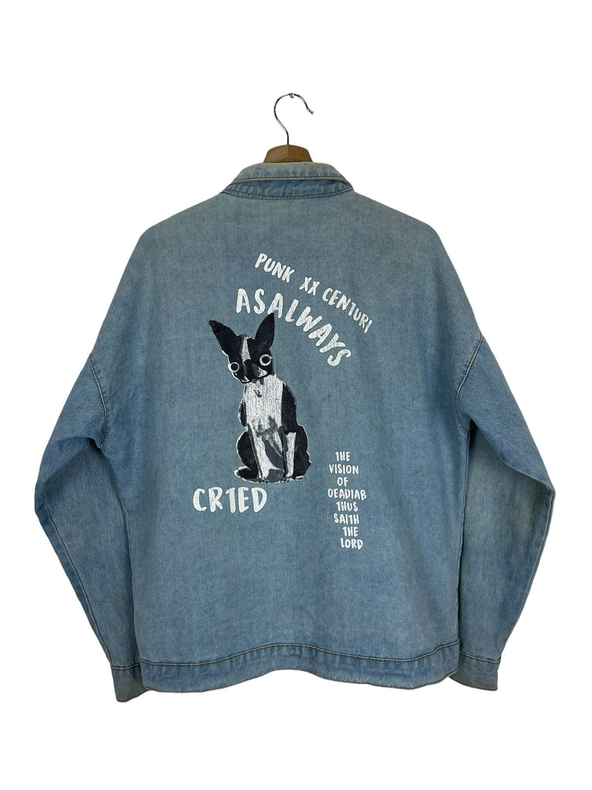 Japanese Brand Japan Streetwear Denim Jacket Fashion Dead Size US XL / EU 56 / 4 - 1 Thumbnail