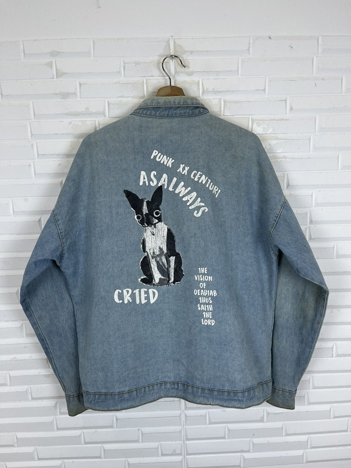 Japanese Brand Japan Streetwear Denim Jacket Fashion Dead Size US XL / EU 56 / 4 - 4 Thumbnail