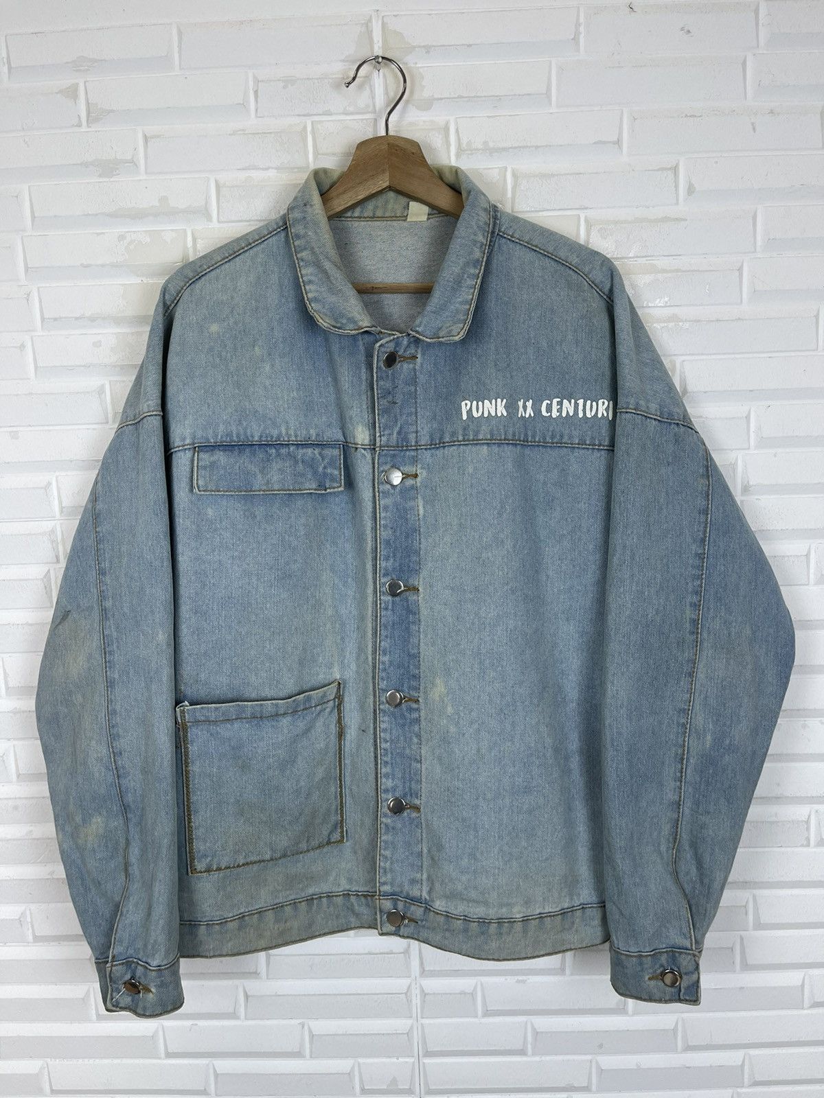 Japanese Brand Japan Streetwear Denim Jacket Fashion Dead Size US XL / EU 56 / 4 - 3 Thumbnail