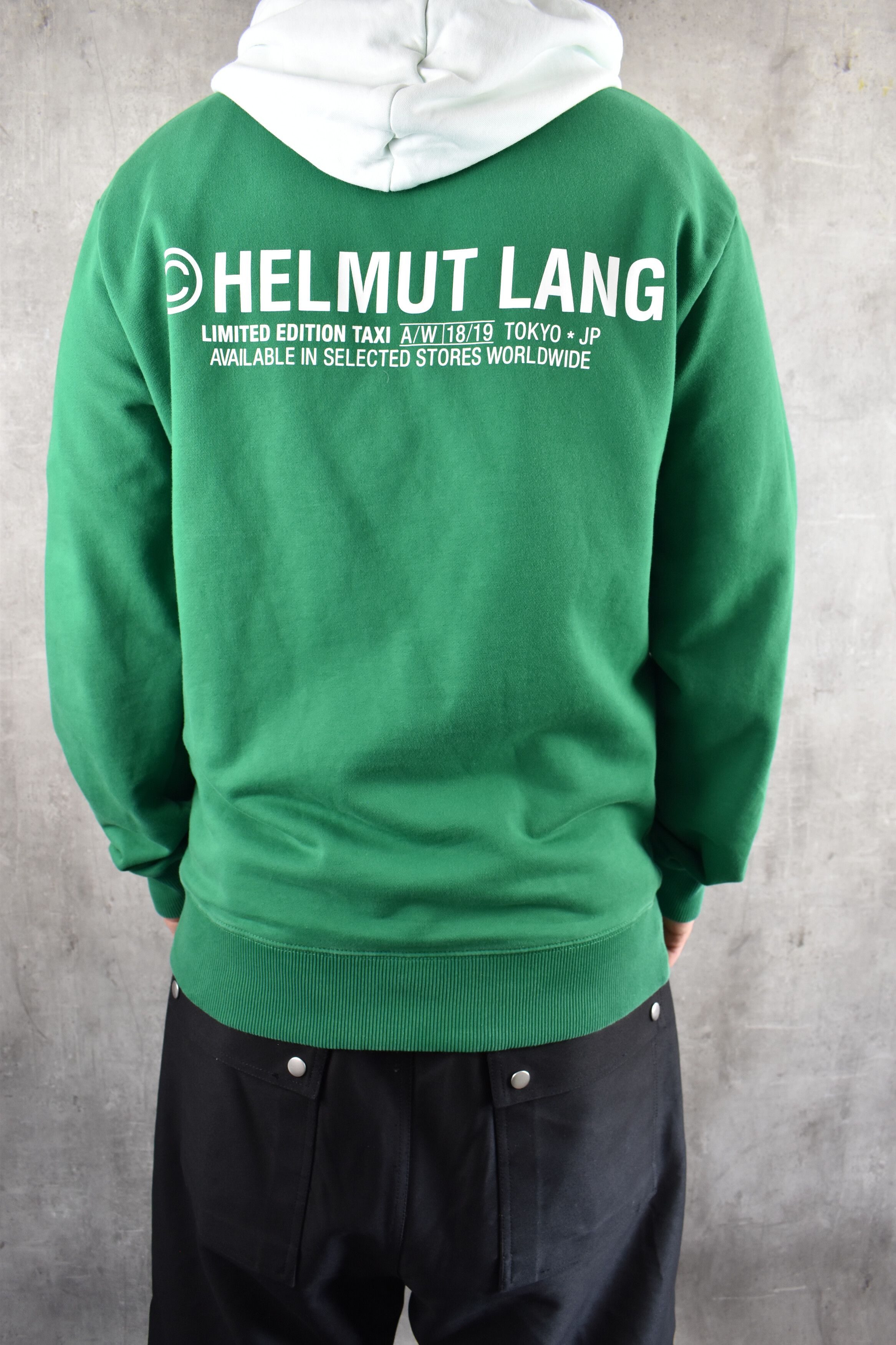 Helmut lang hot sale hoodie taxi