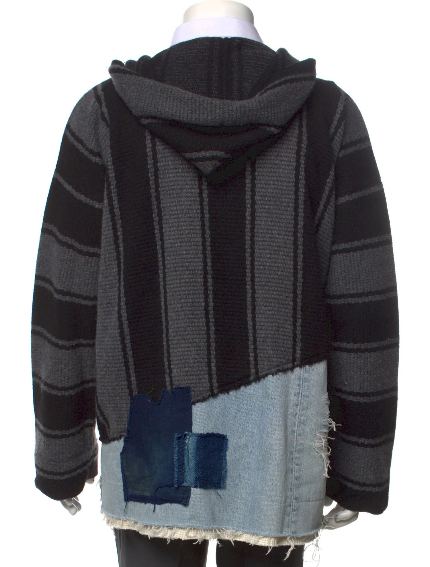 Alanui × Greg Lauren Greg Lauen x Alanui denim cashmere 50/50 hoodie Size US L / EU 52-54 / 3 - 14 Thumbnail