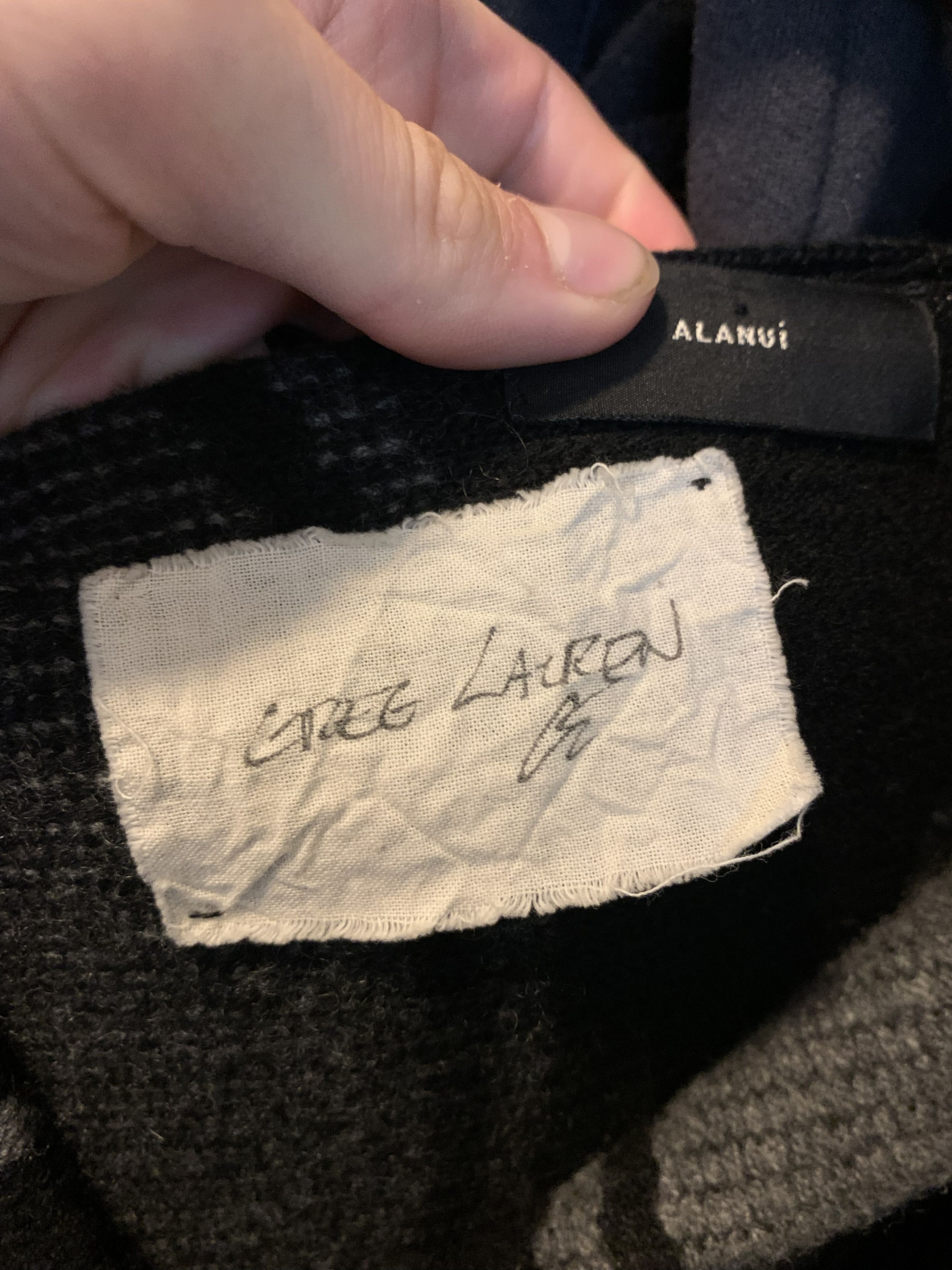 Alanui × Greg Lauren Greg Lauen x Alanui denim cashmere 50/50 hoodie Size US L / EU 52-54 / 3 - 16 Thumbnail
